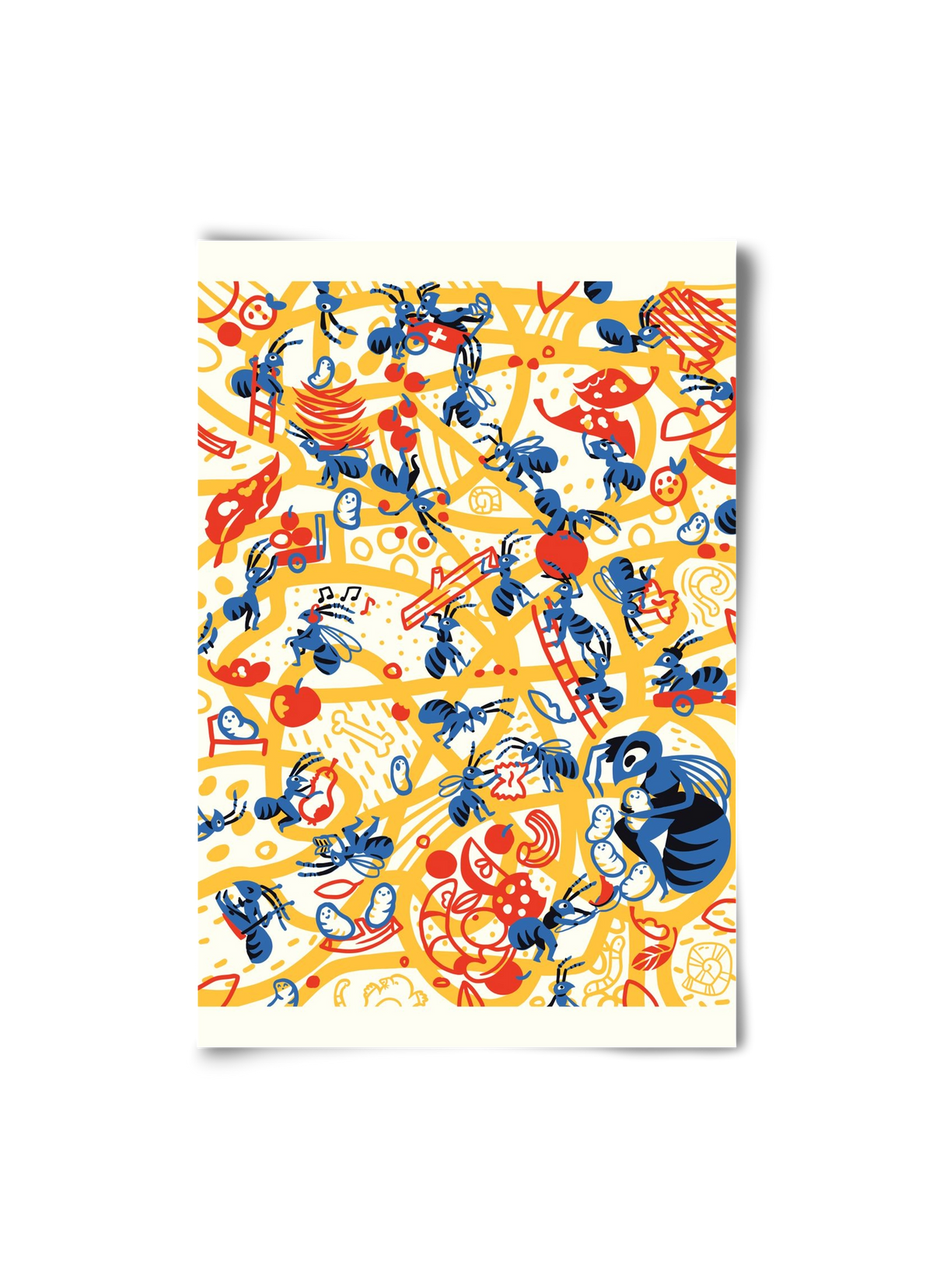 Hangyaboly, 20x30 cm, Keret nélkül