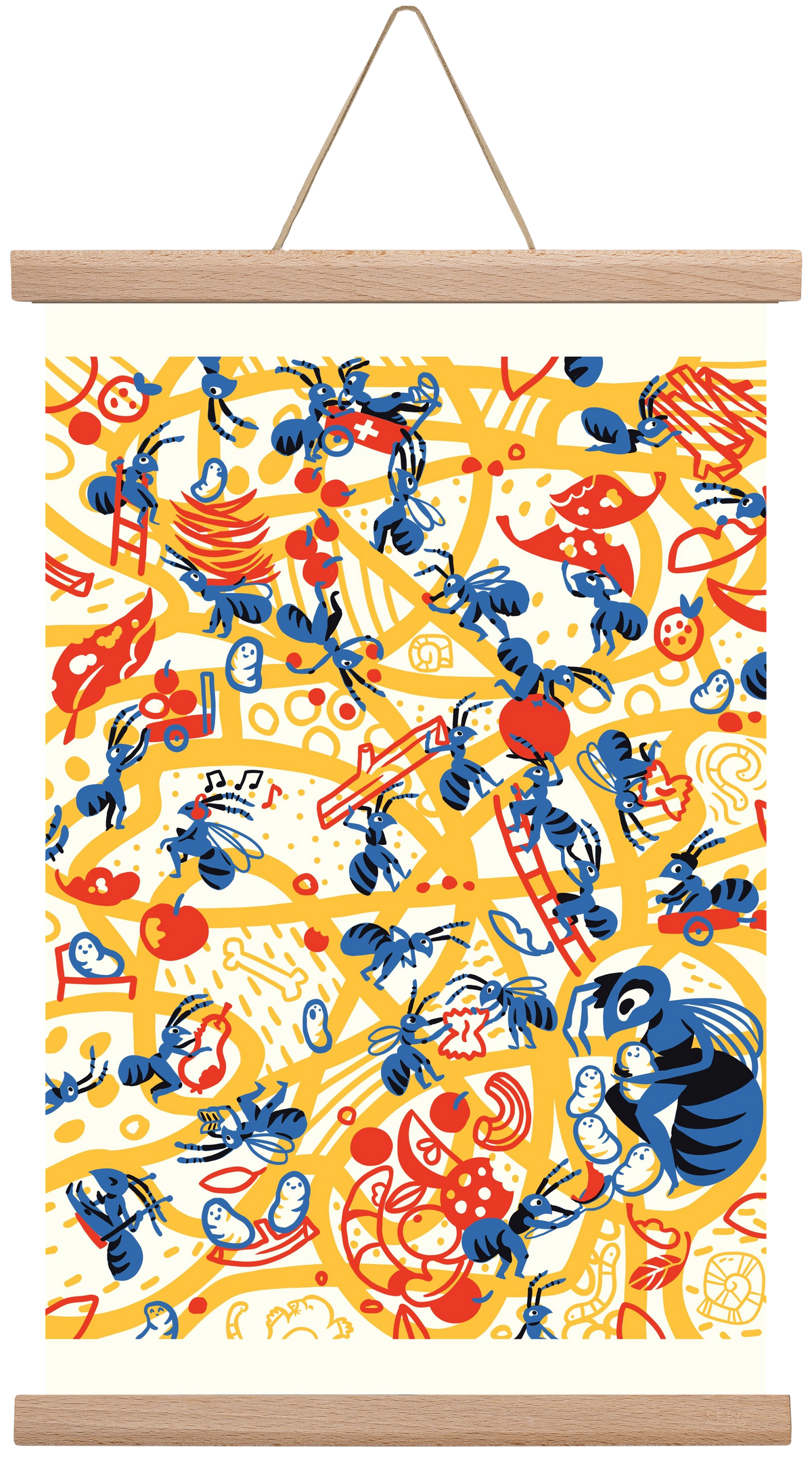 Hangyaboly, 30x45 cm (30x45 cm), Tölgy akasztó