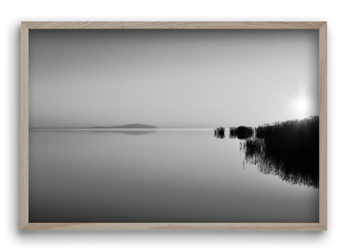 Digital Sun , 60x40 cm (60x40 cm), Tölgy keret