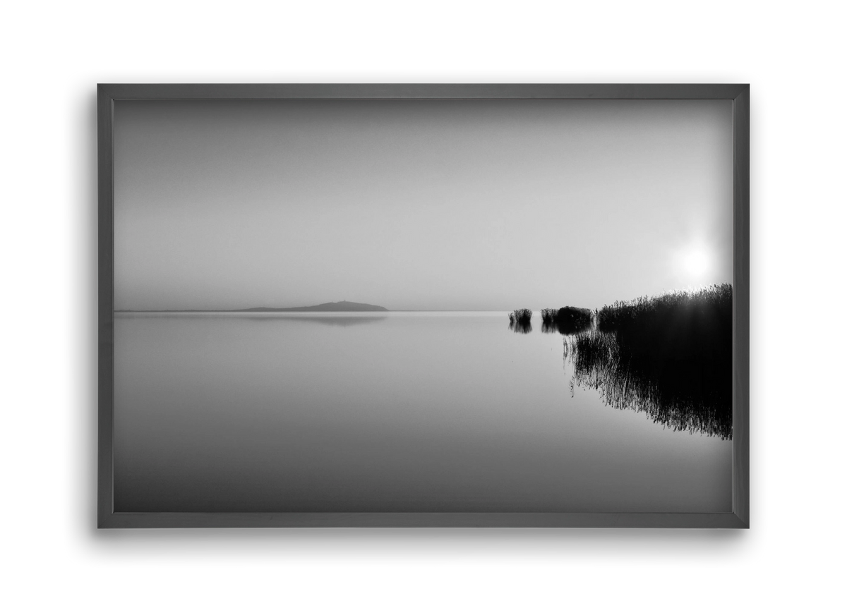 Digital Sun , 45x30 cm (45x30 cm), Fekete keret