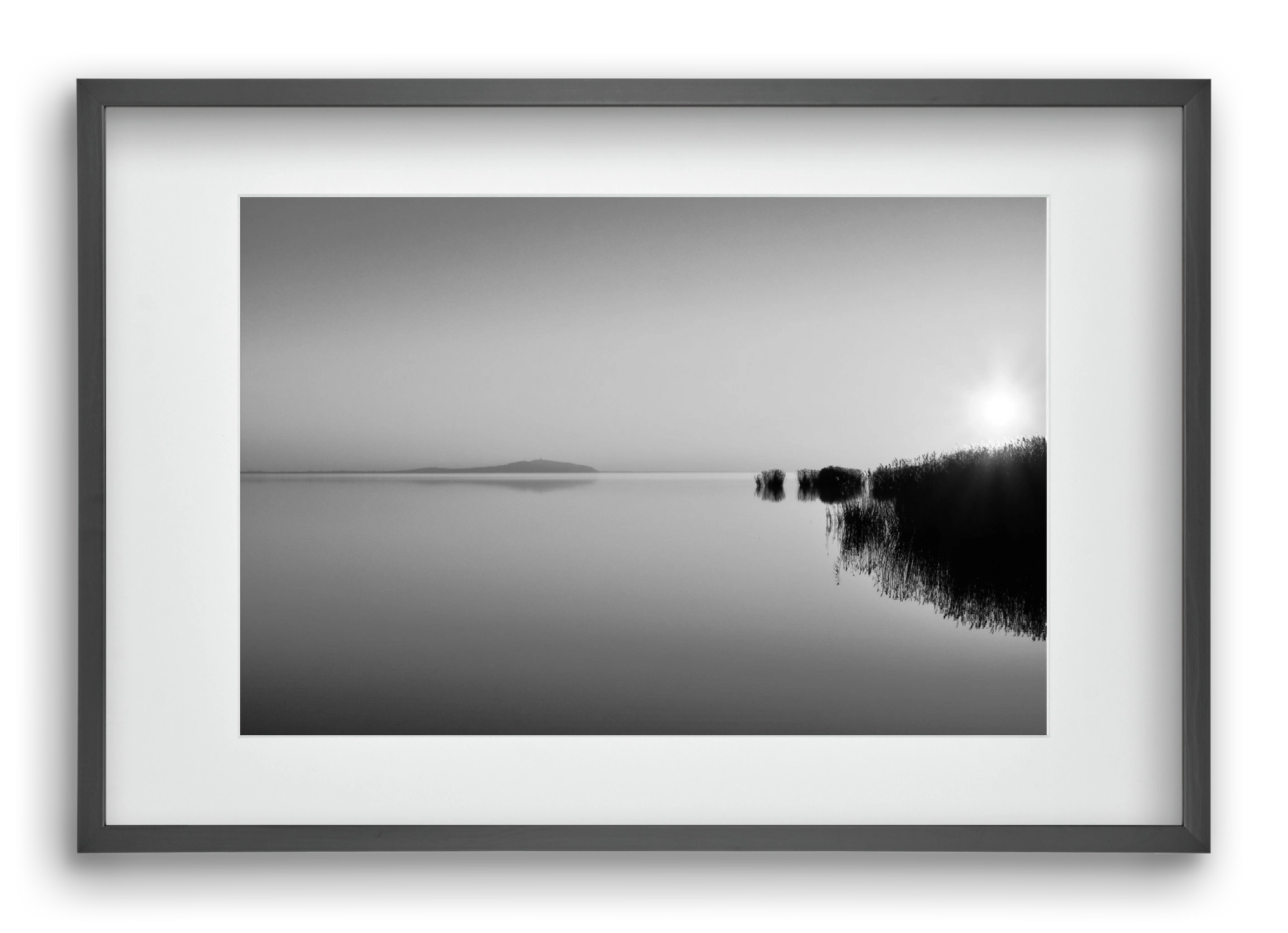 Digital Sun , 60x40 cm (45x30 cm), Fekete keret, paszpartuval