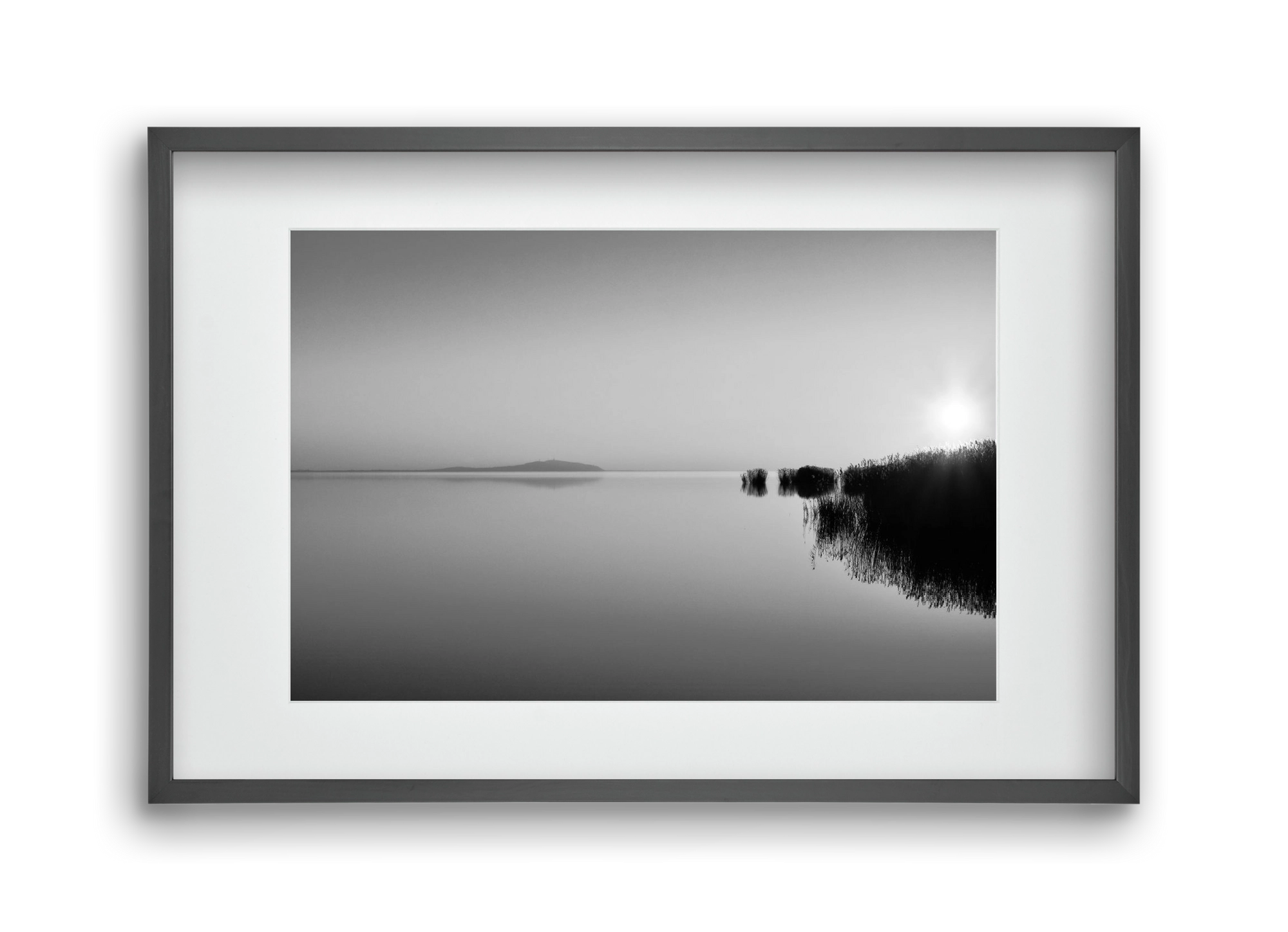 Digital Sun , 45x30 cm (30x20 cm), Fekete keret, paszpartuval