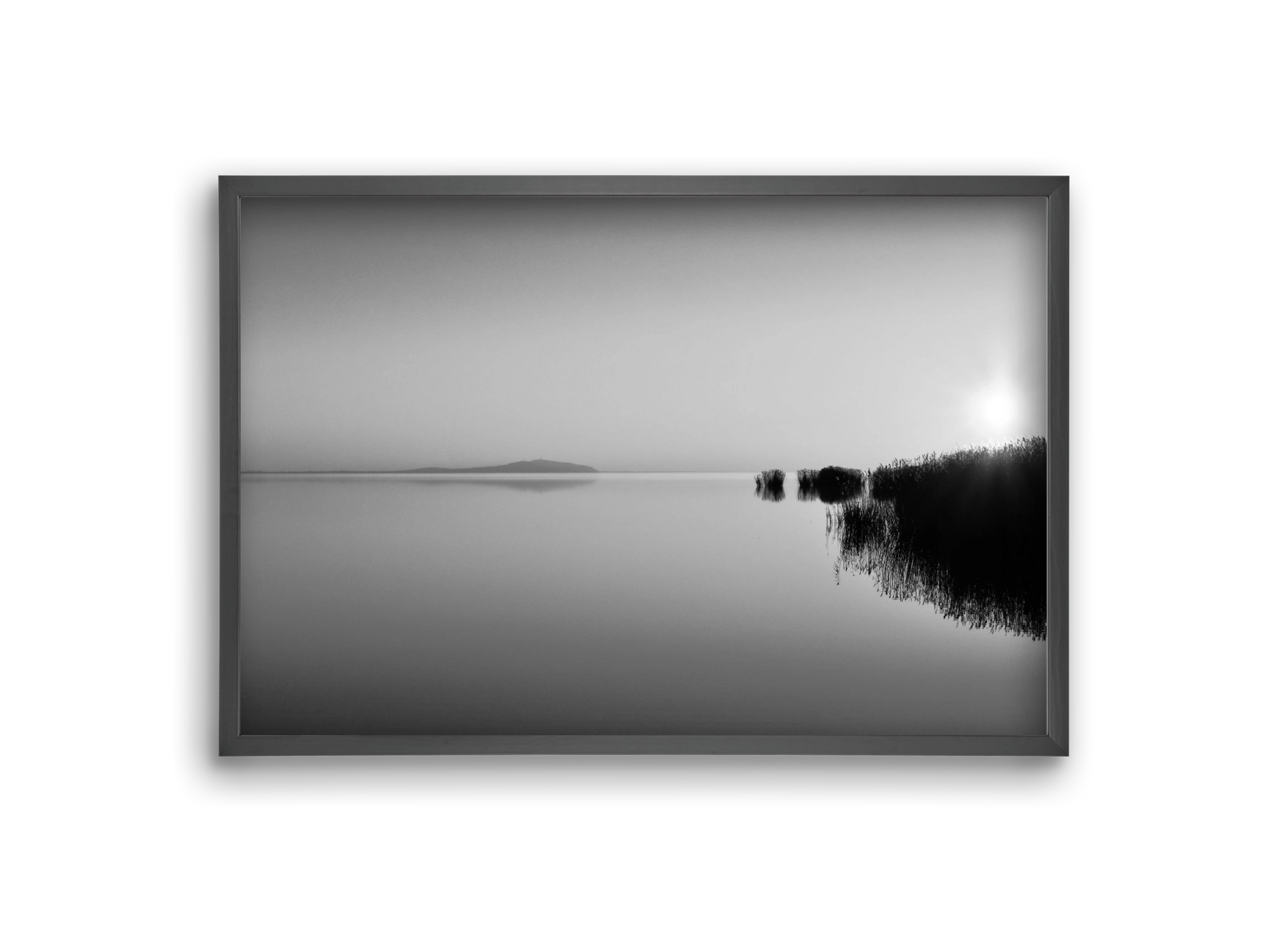 Digital Sun , 30x20 cm (30x20 cm), Fekete keret