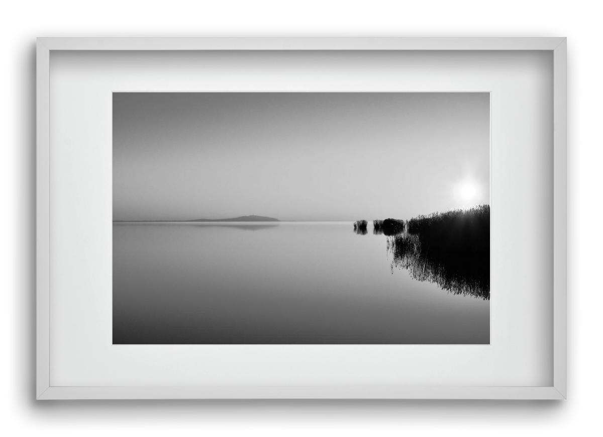 Digital Sun , 60x40 cm (45x30 cm), Fehér keret, paszpartuval