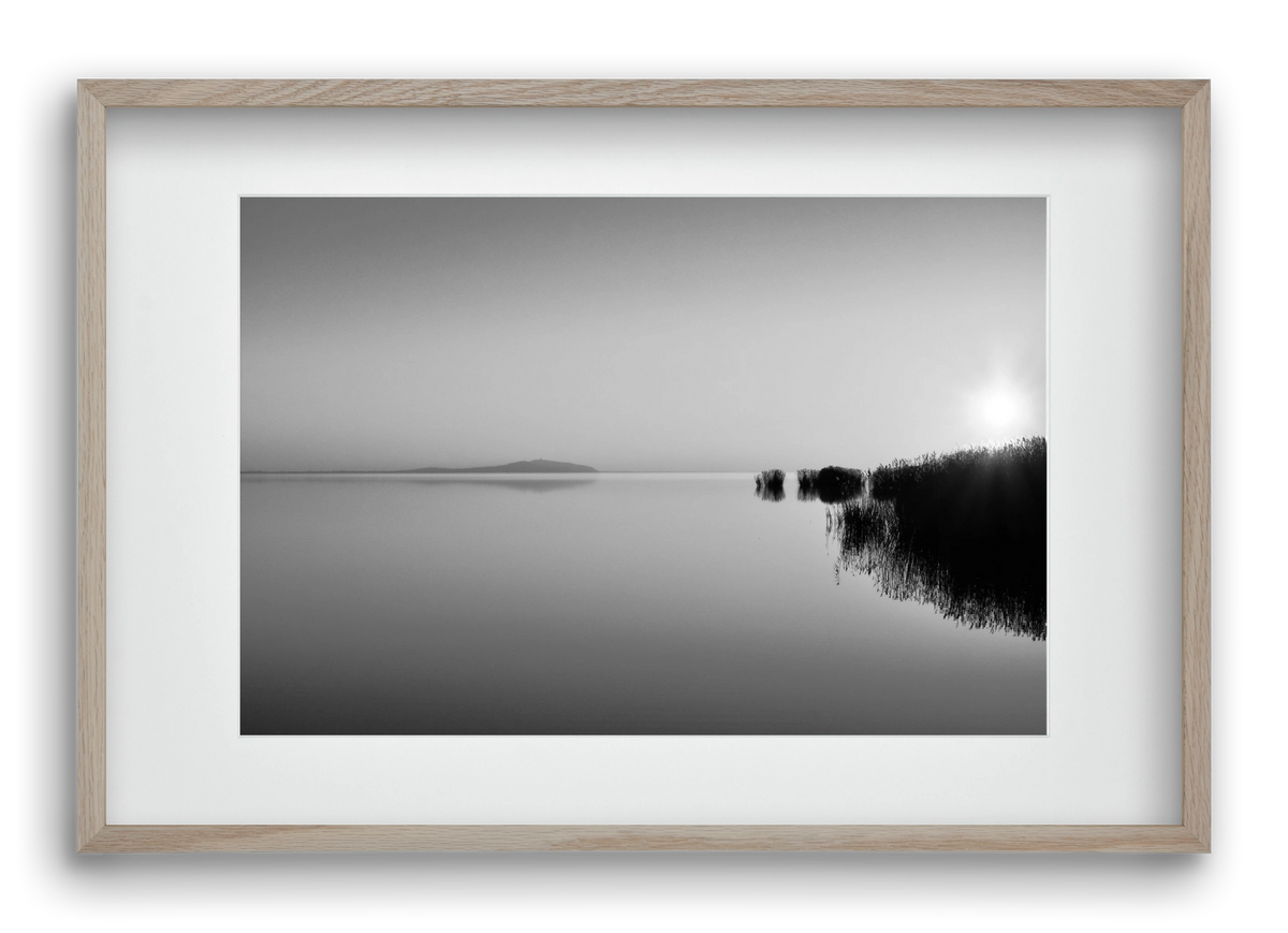 Digital Sun , 60x40 cm (45x30 cm), Tölgy keret, paszpartuval