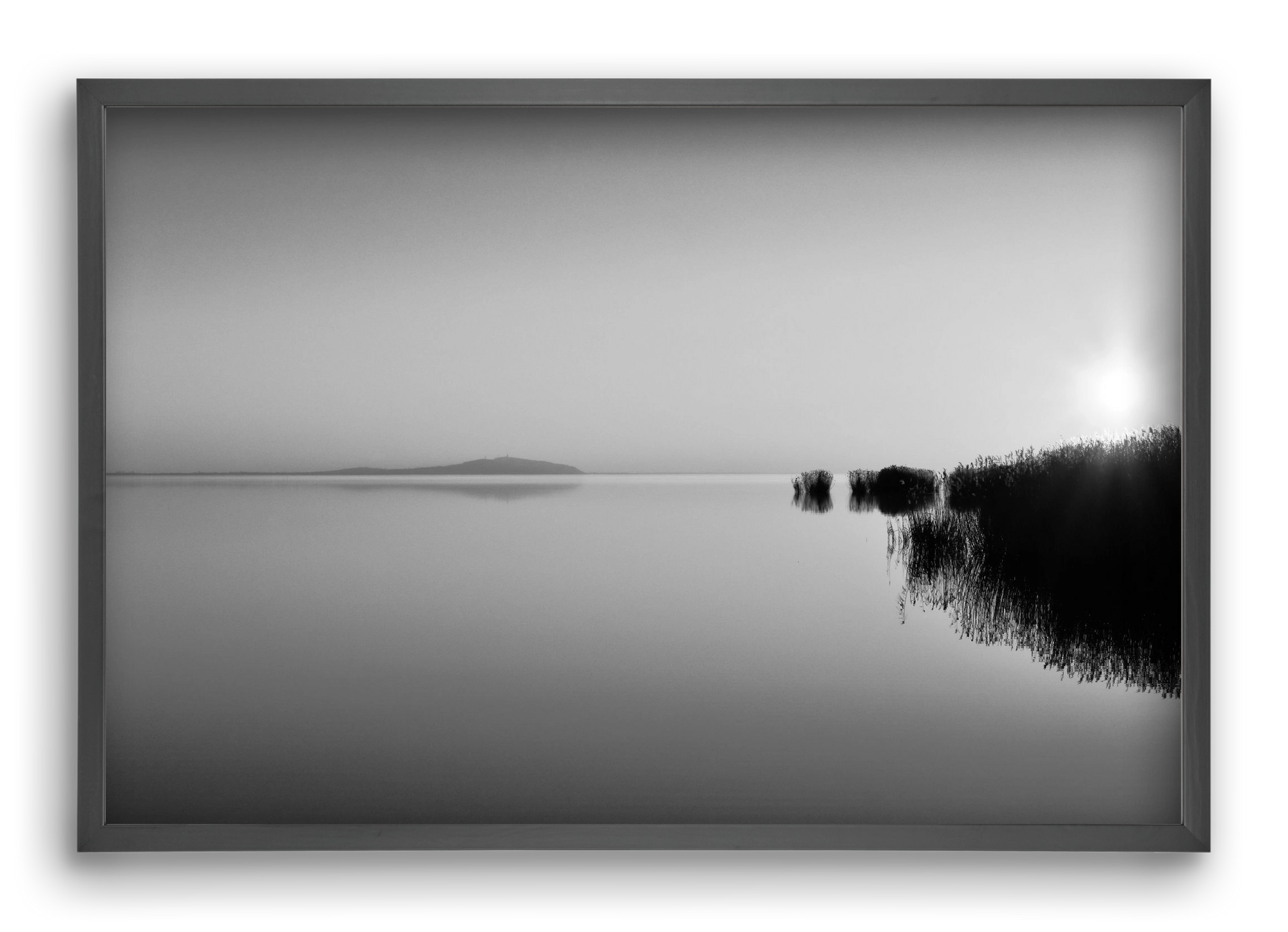 Digital Sun , 60x40 cm (60x40 cm), Fekete keret