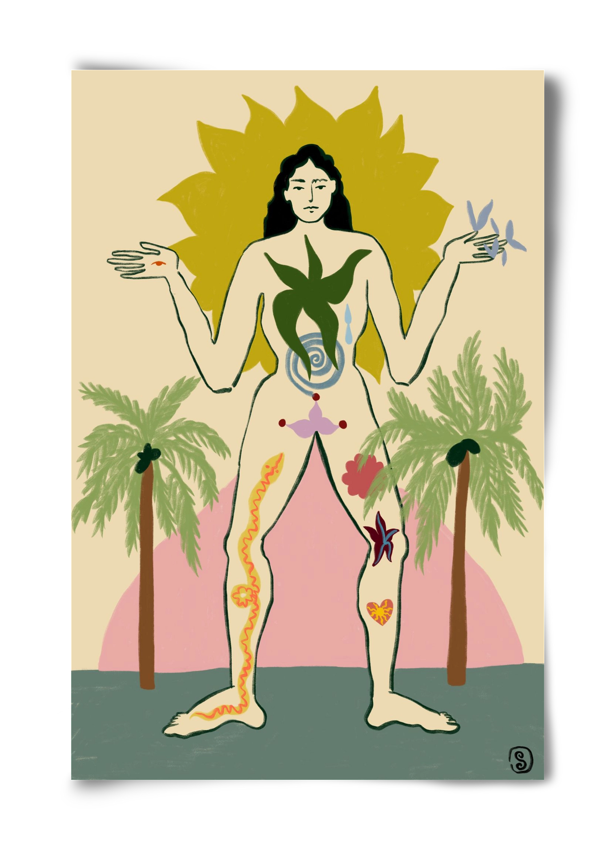 MOTHER, 40x60 cm, Keret nélkül