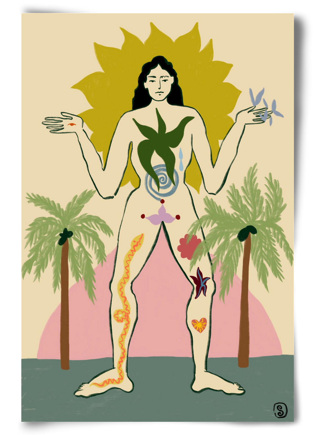 MOTHER, 60x90 cm, Keret nélkül