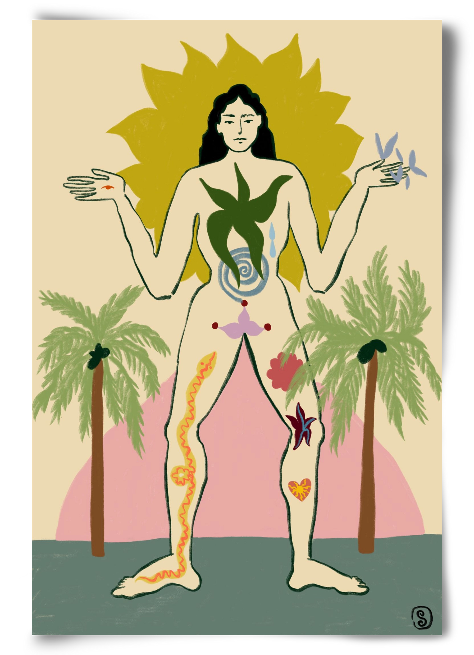 MOTHER, 60x90 cm, Keret nélkül