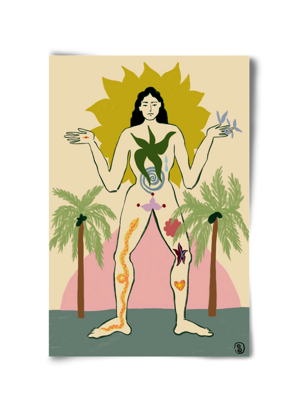 MOTHER, 30x45 cm, Keret nélkül