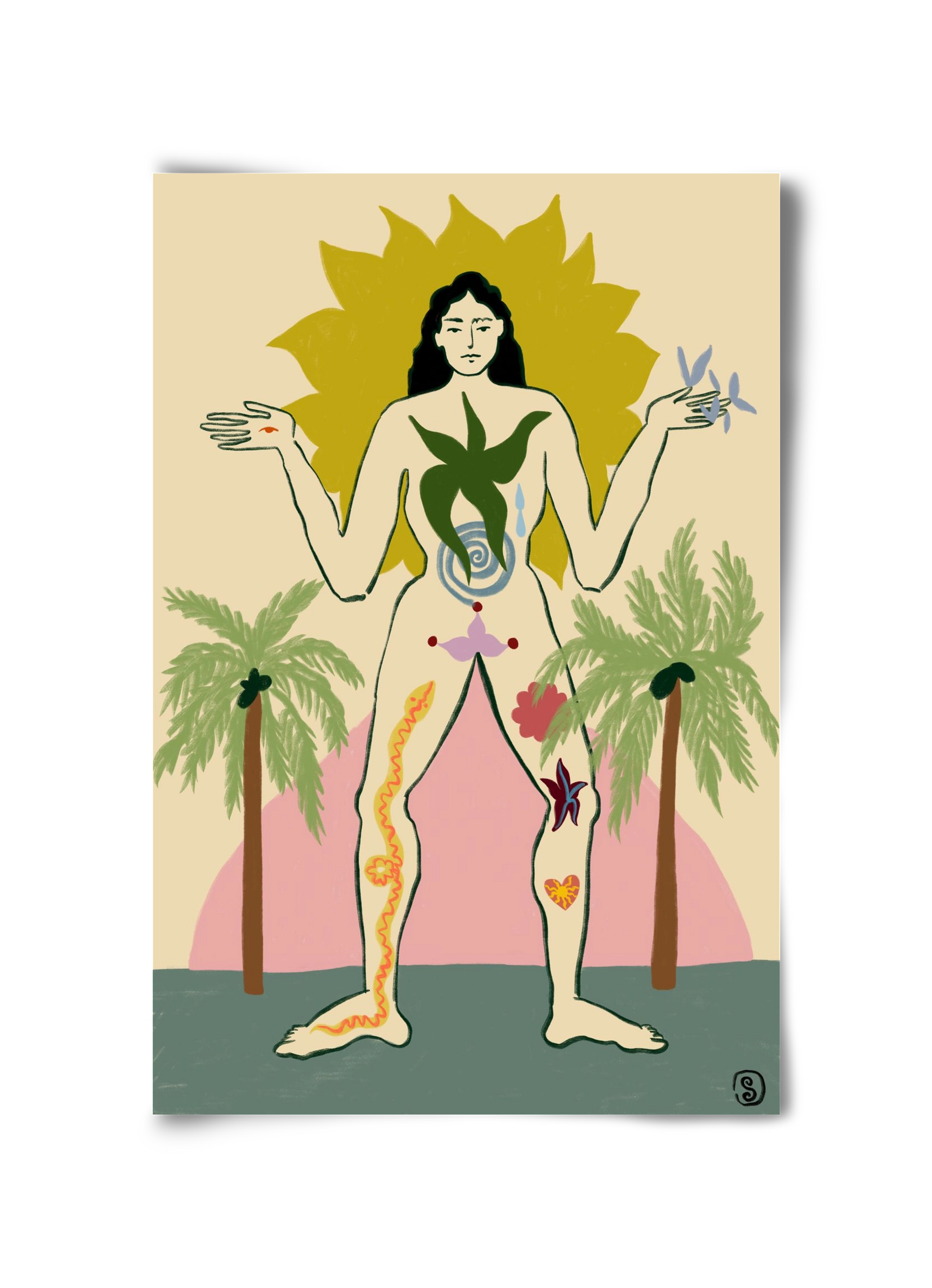 MOTHER, 30x45 cm, Keret nélkül