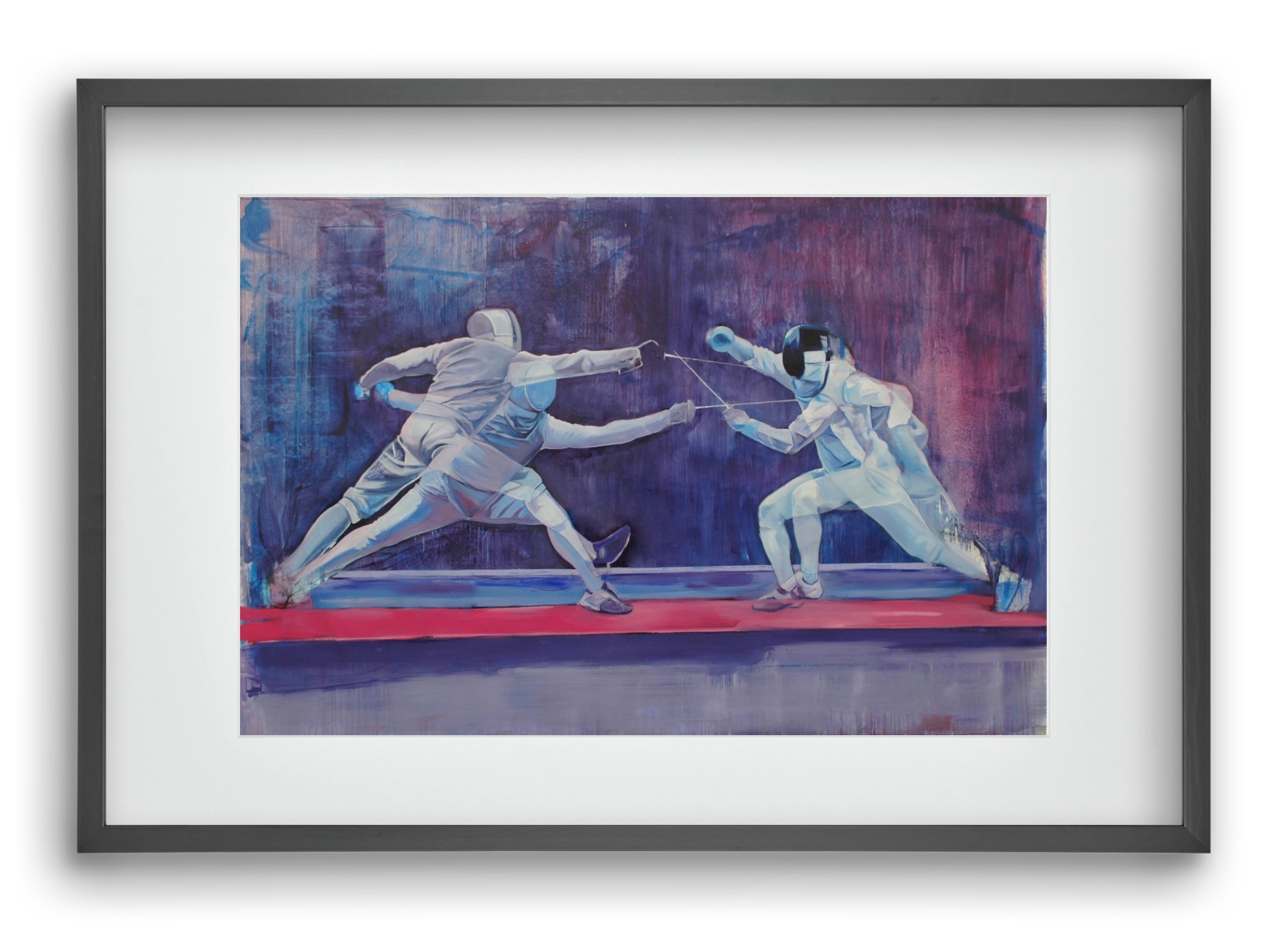 Azonosság, 60x40 cm (45x30 cm), Fekete keret, paszpartuval