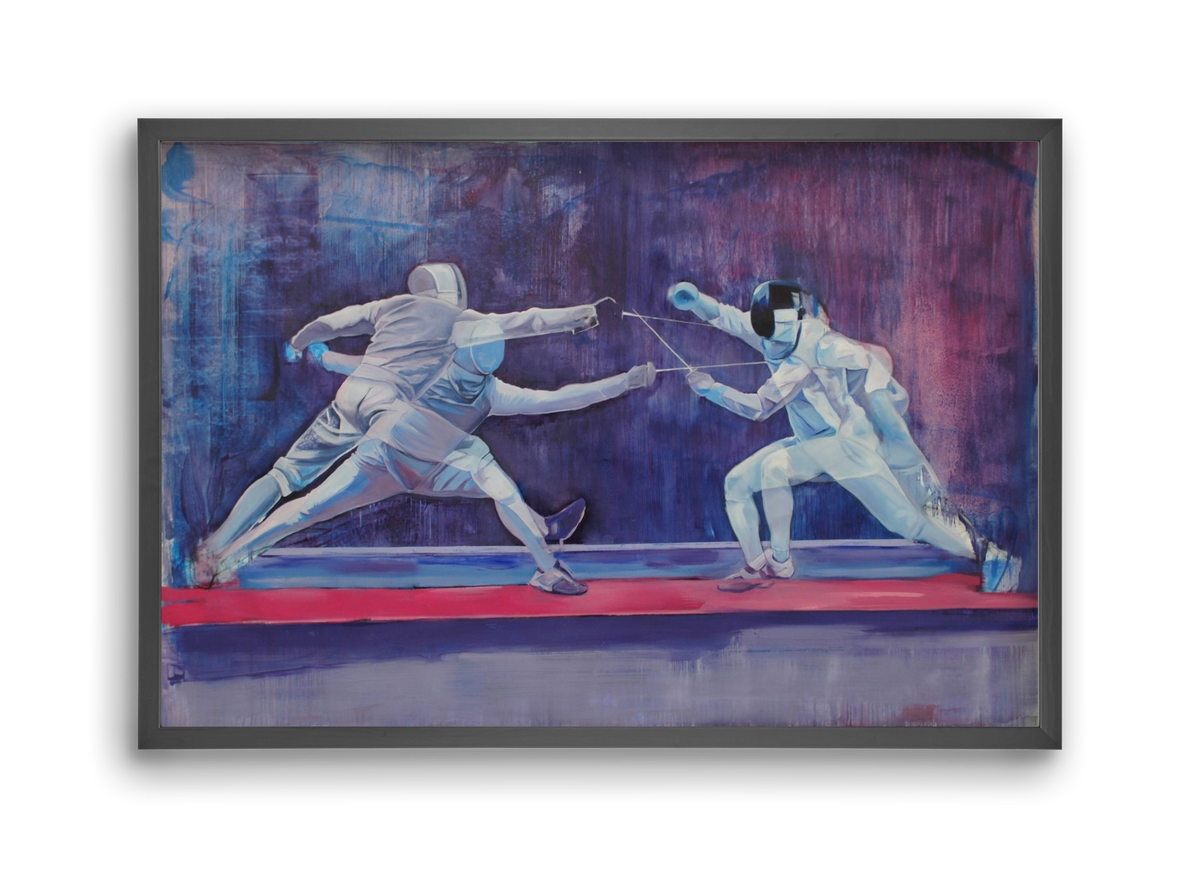 Azonosság, 45x30 cm (45x30 cm), Fekete keret