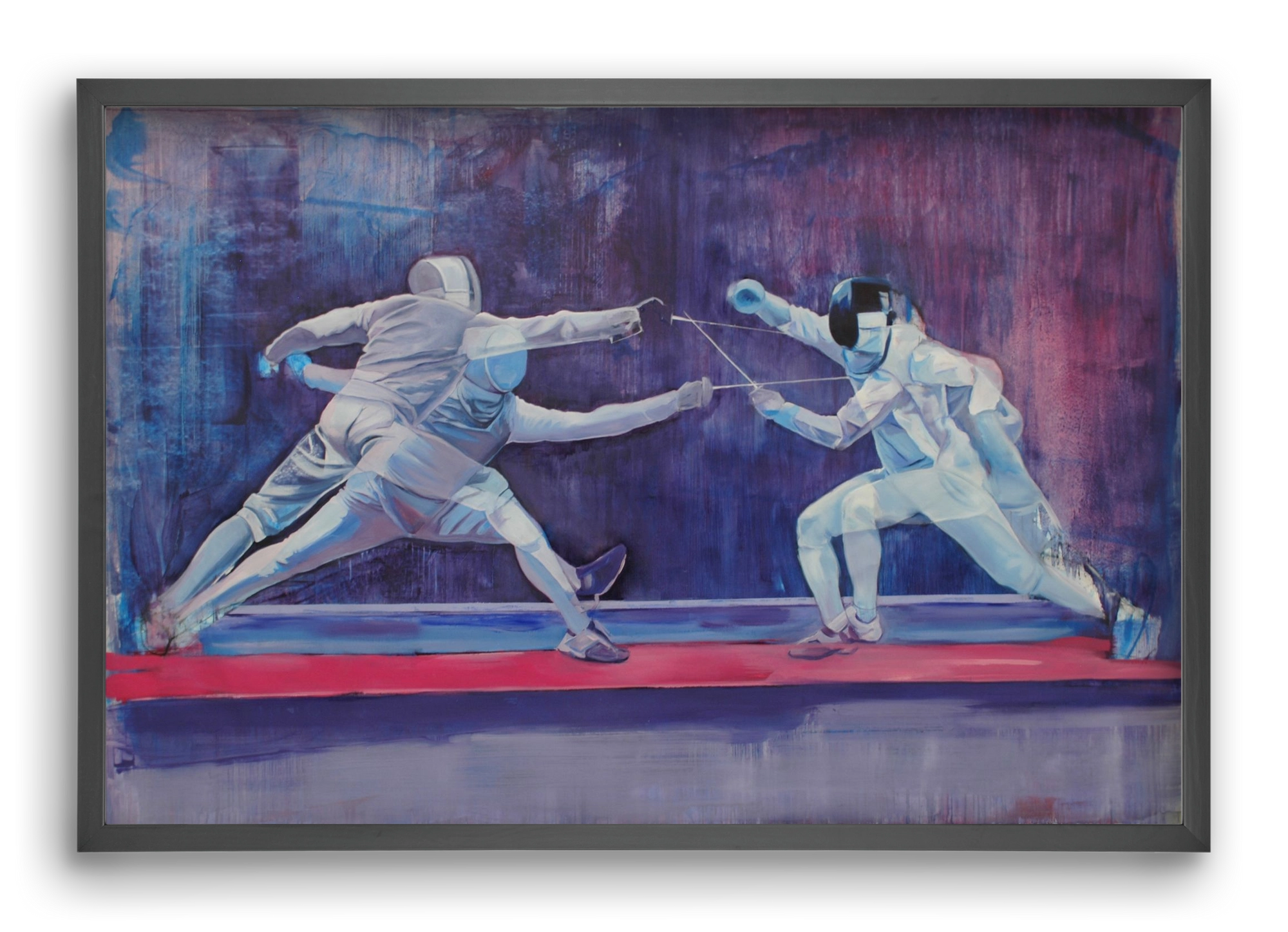 Azonosság, 60x40 cm (60x40 cm), Fekete keret