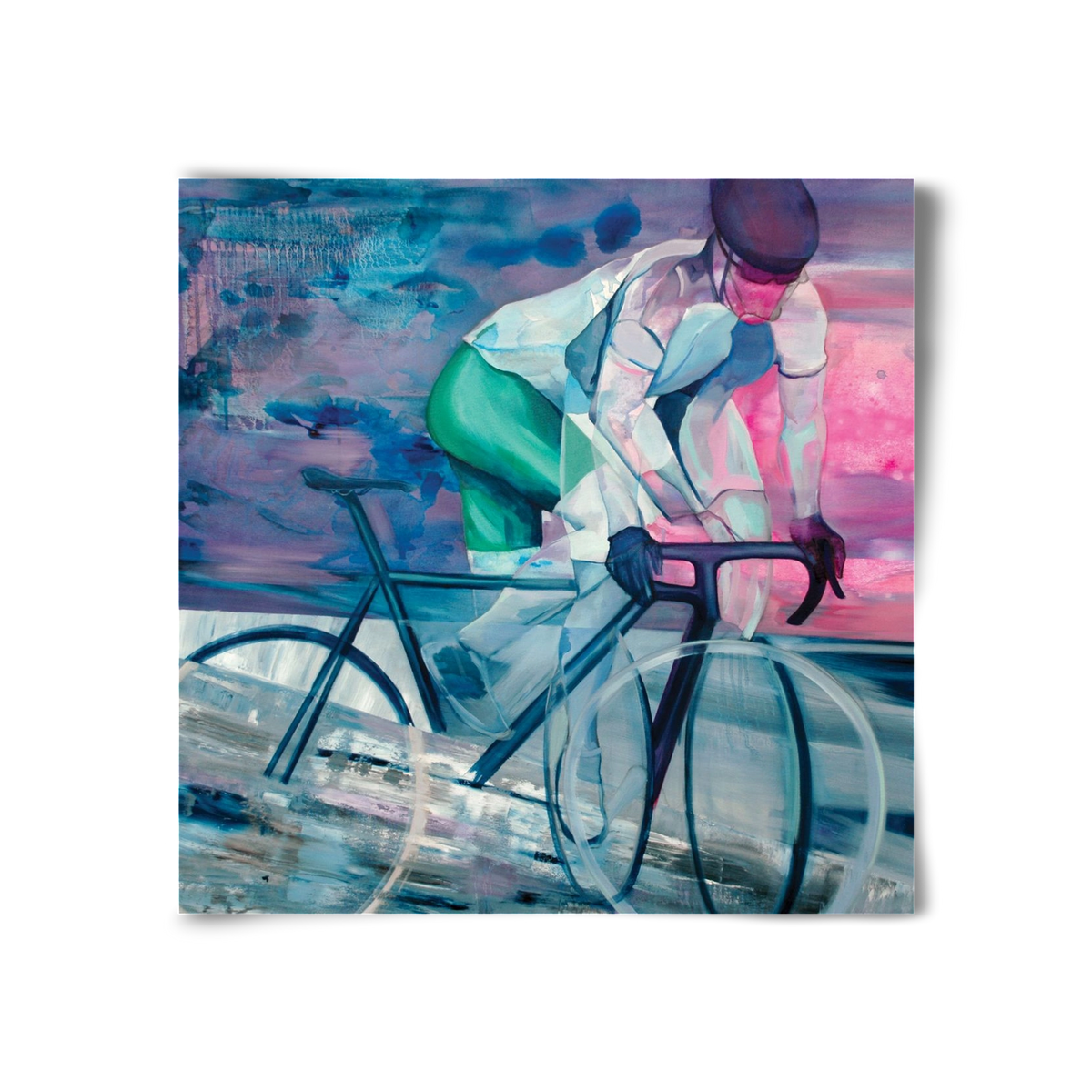 Párhuzamban, 30x30 cm, Keret nélkül