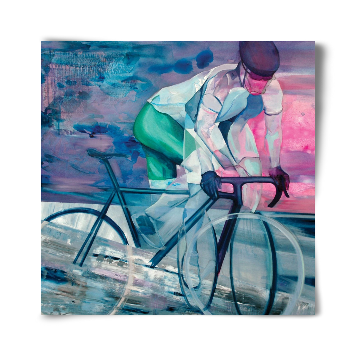 Párhuzamban, 40x40 cm, Keret nélkül