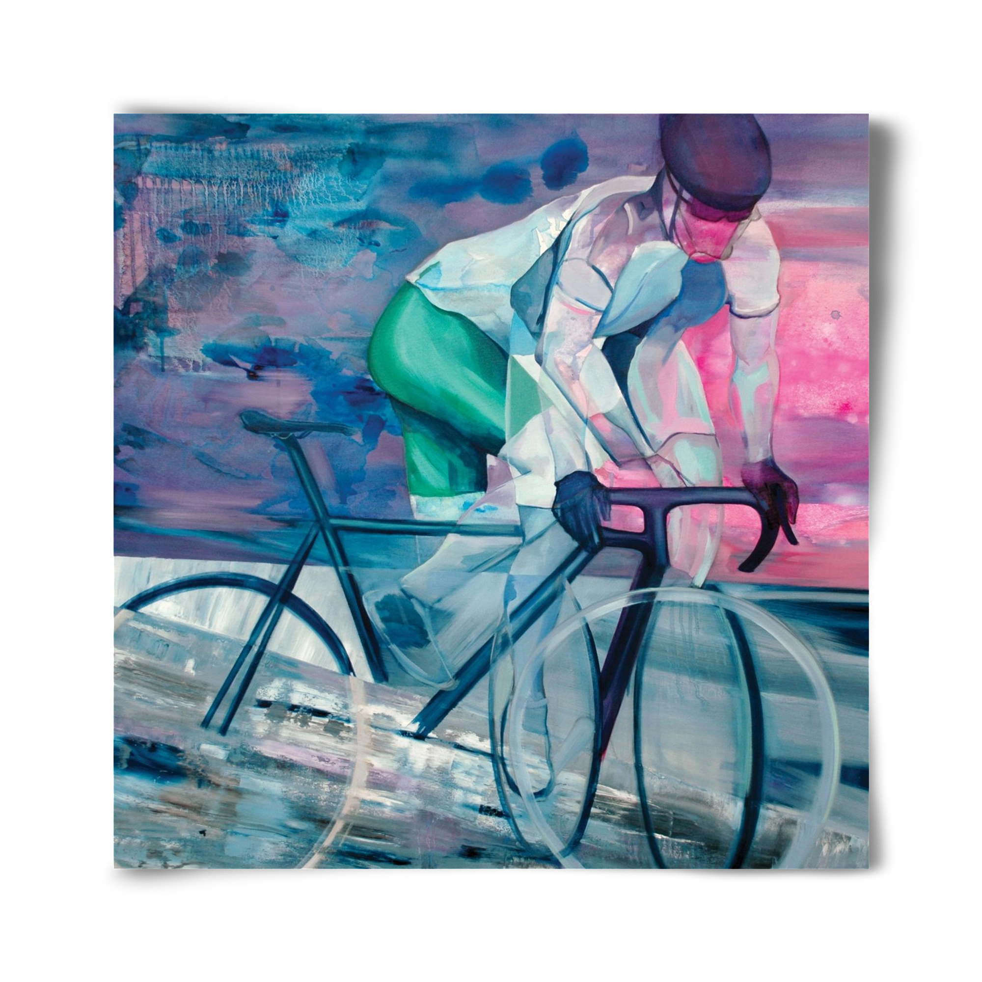 Párhuzamban, 40x40 cm, Keret nélkül