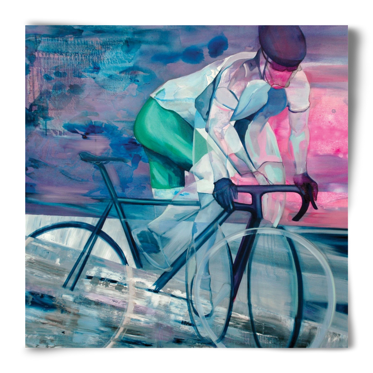 Párhuzamban, 50x50 cm, Keret nélkül