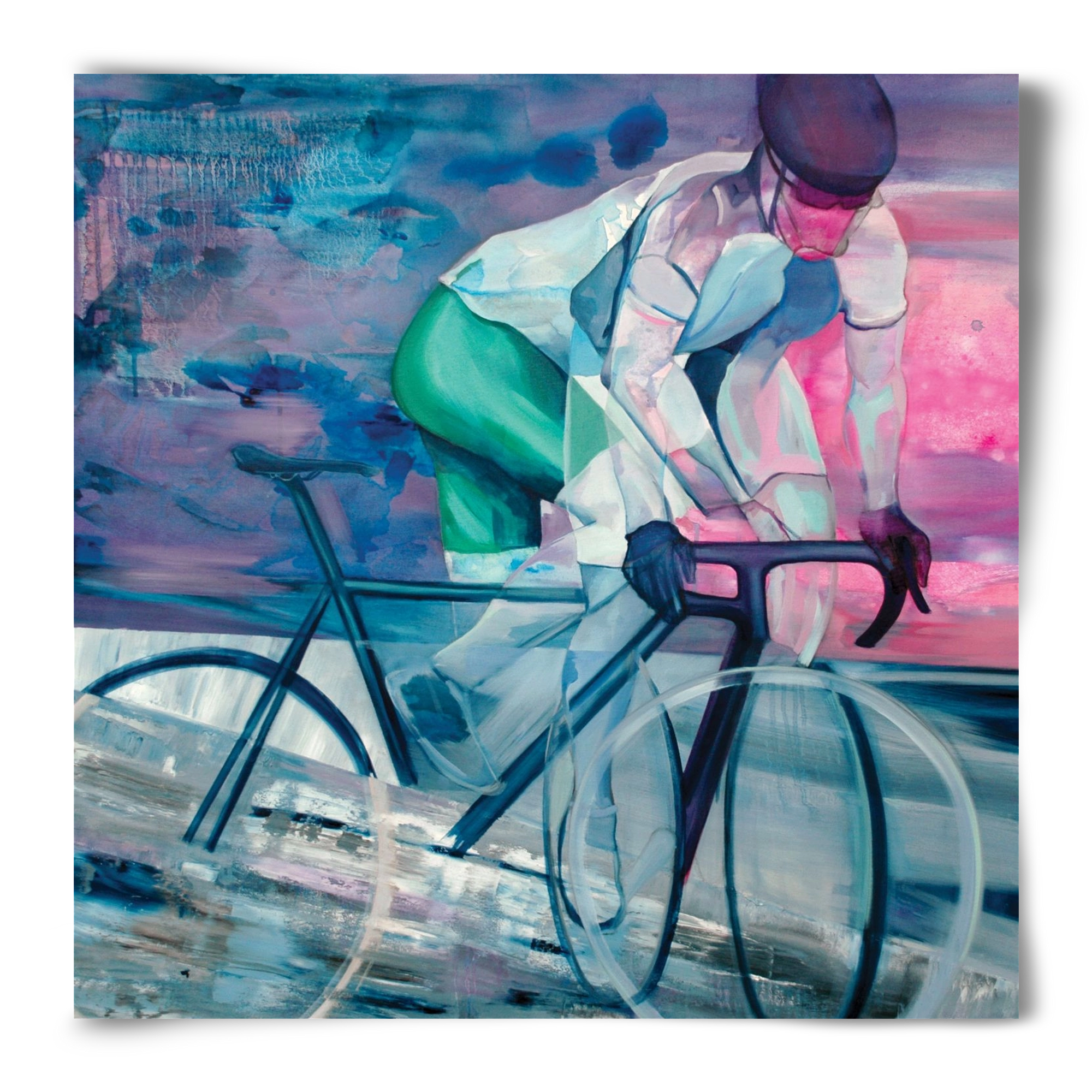 Párhuzamban, 50x50 cm, Keret nélkül