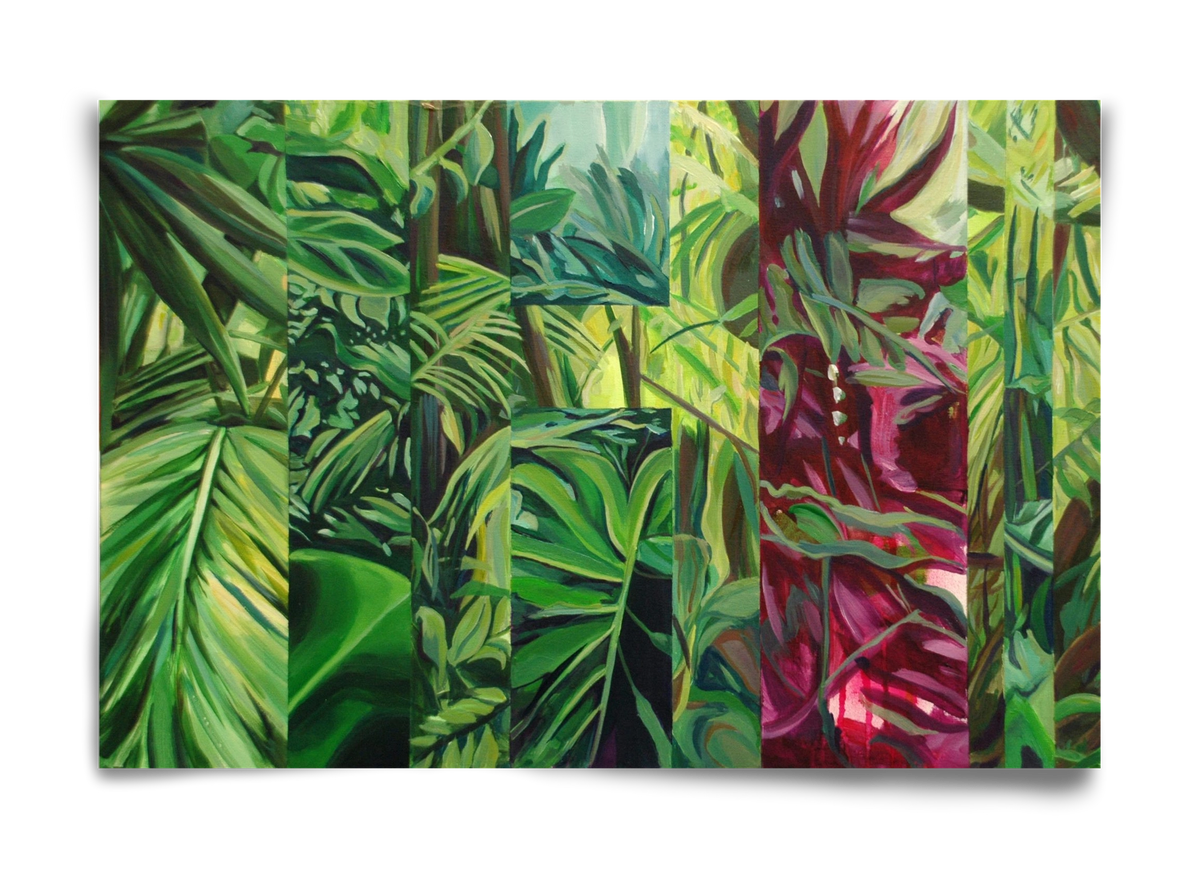 Jungel, 60x40 cm, Keret nélkül