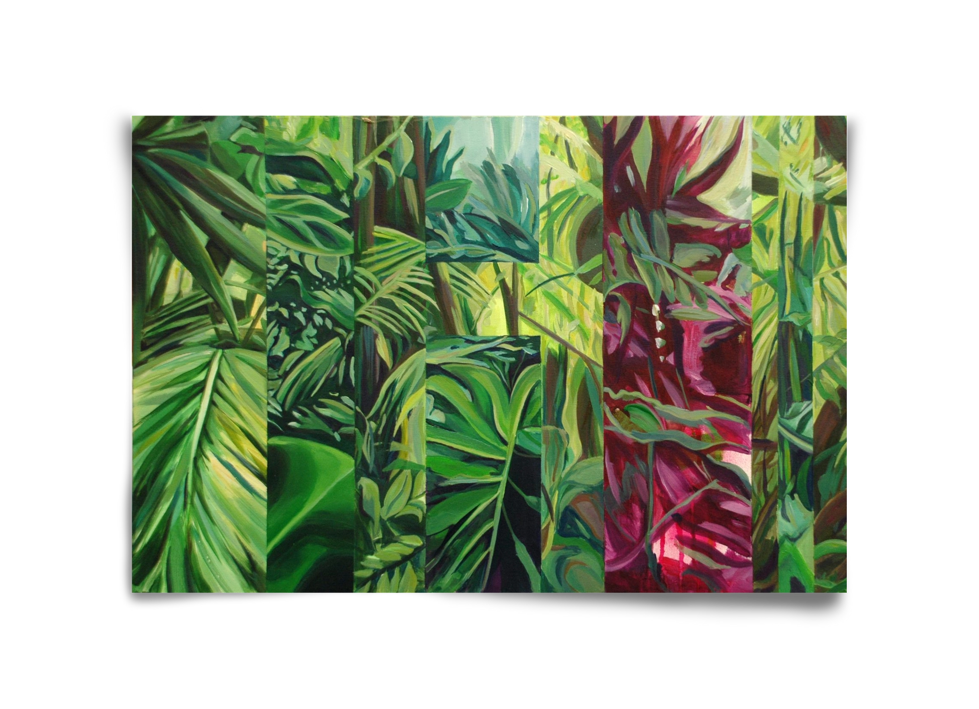 Jungel, 45x30 cm, Keret nélkül