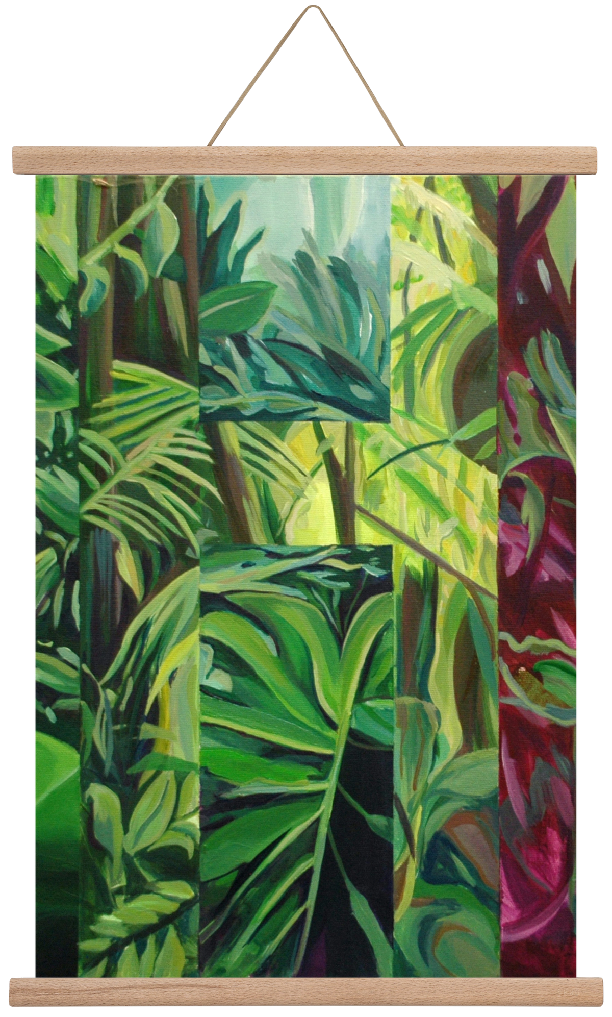 Jungel, 60x40 cm (60x40 cm), Tölgy akasztó