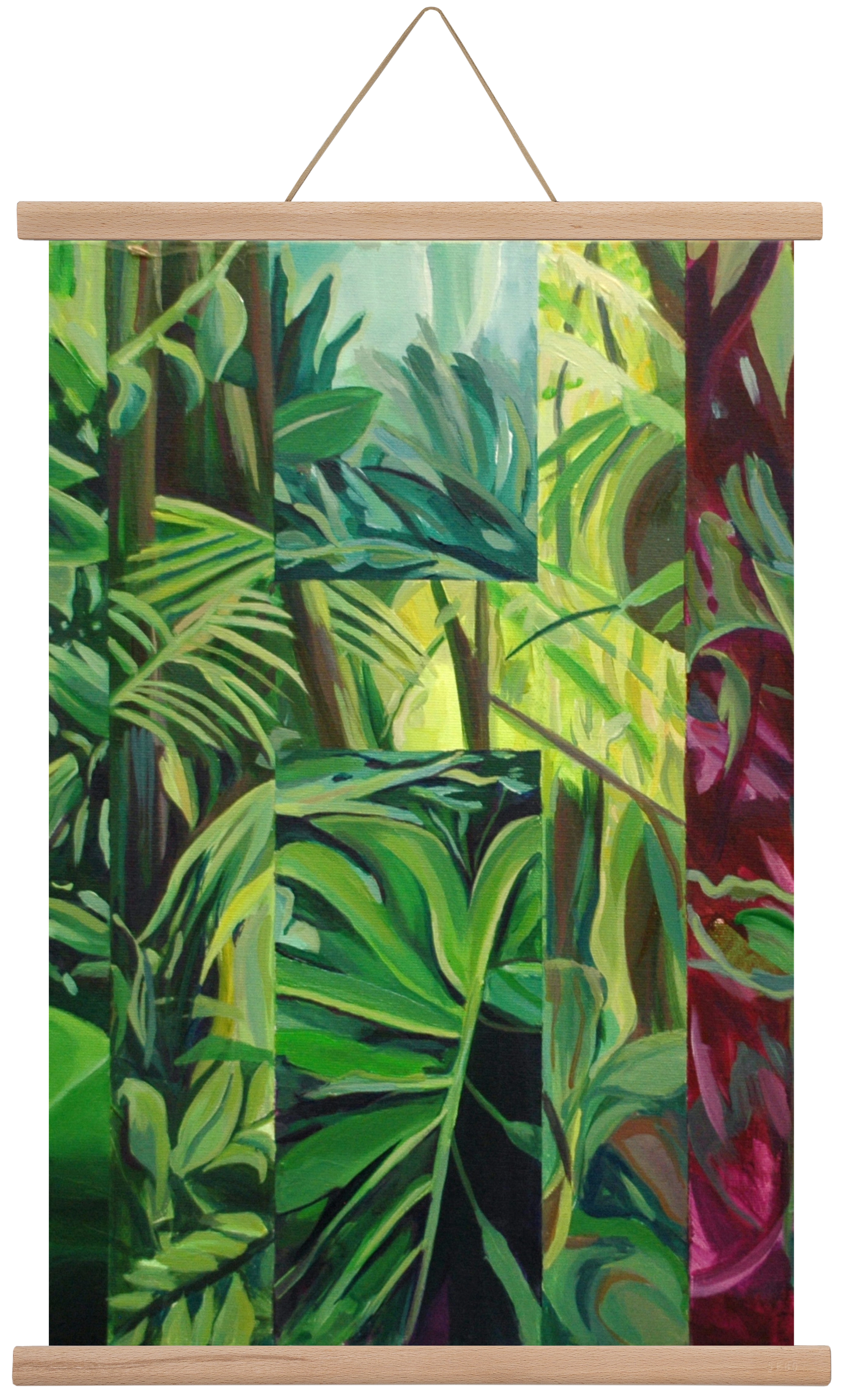 Jungel, 60x40 cm (60x40 cm), Tölgy akasztó