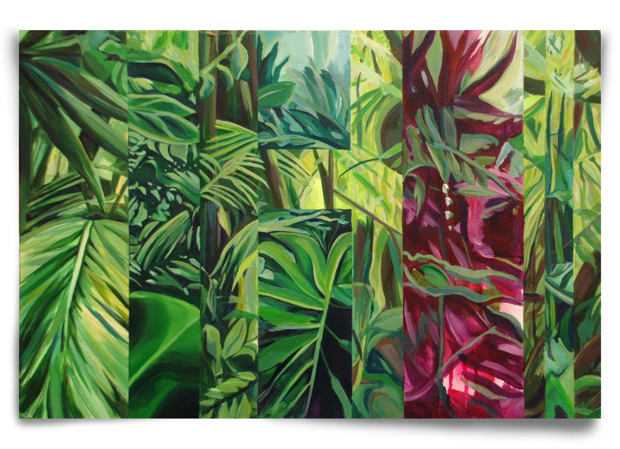 Jungel, 90x60 cm, Keret nélkül