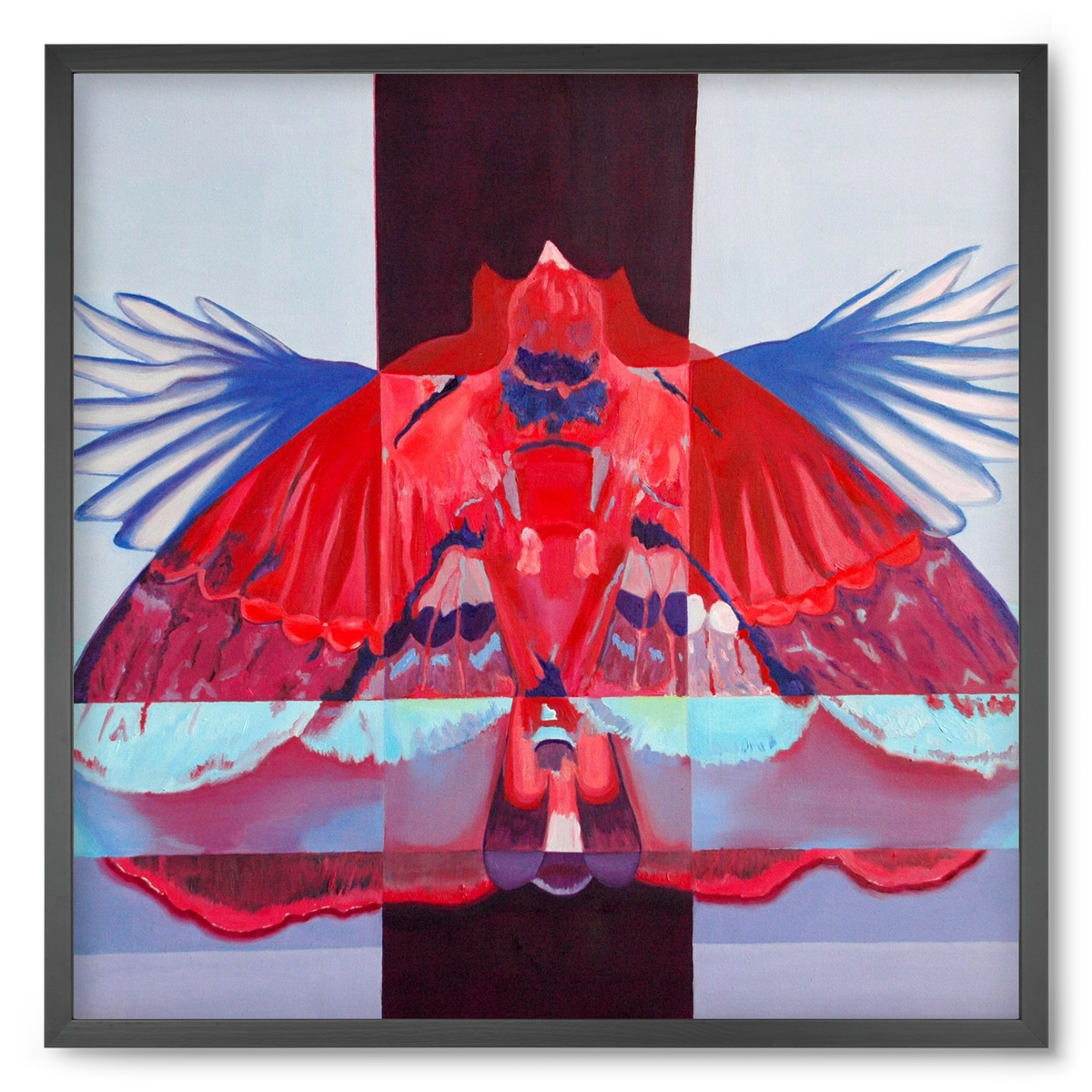 Főnix, 50x50 cm (50x50 cm), Fekete keret