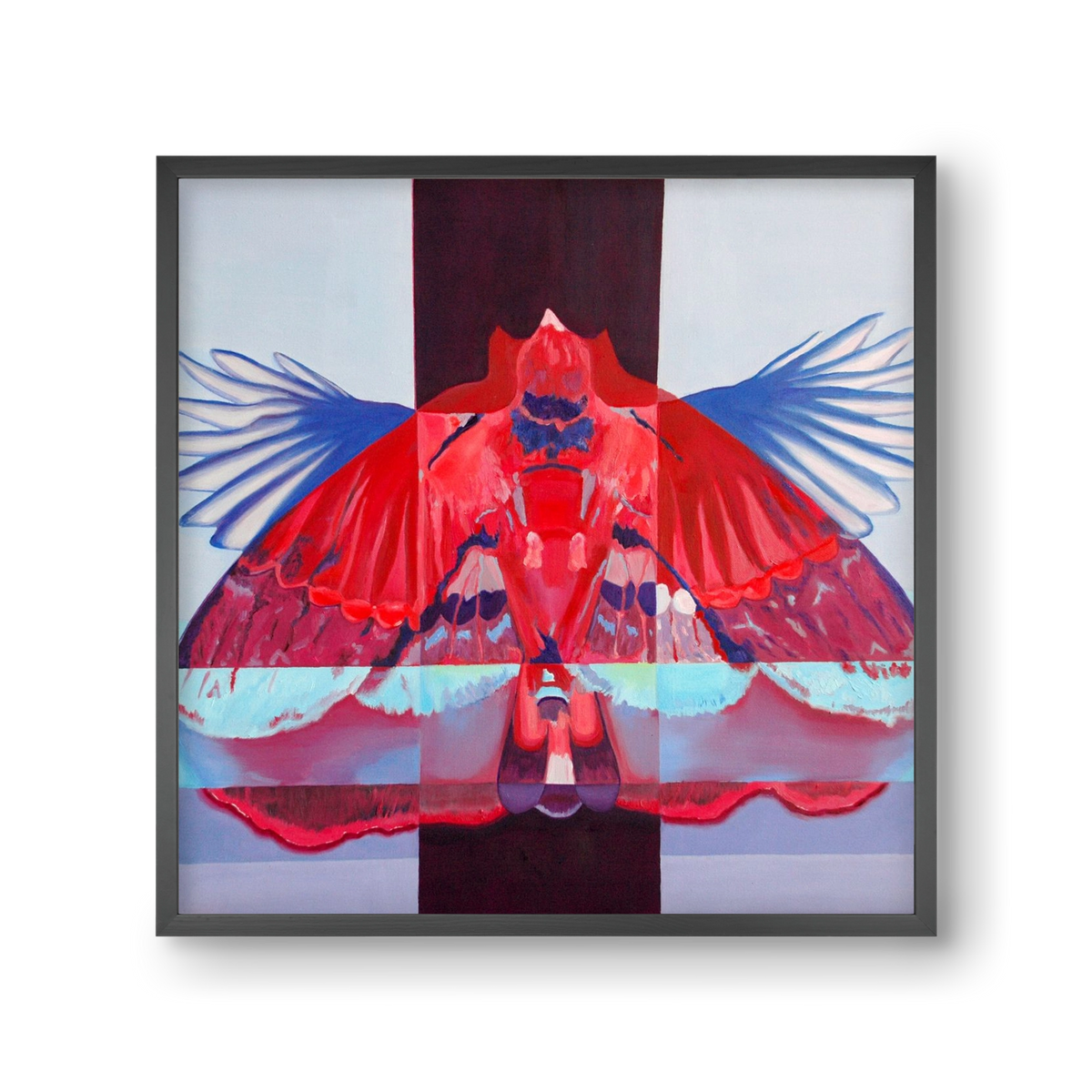 Főnix, 30x30 cm (30x30 cm), Fekete keret