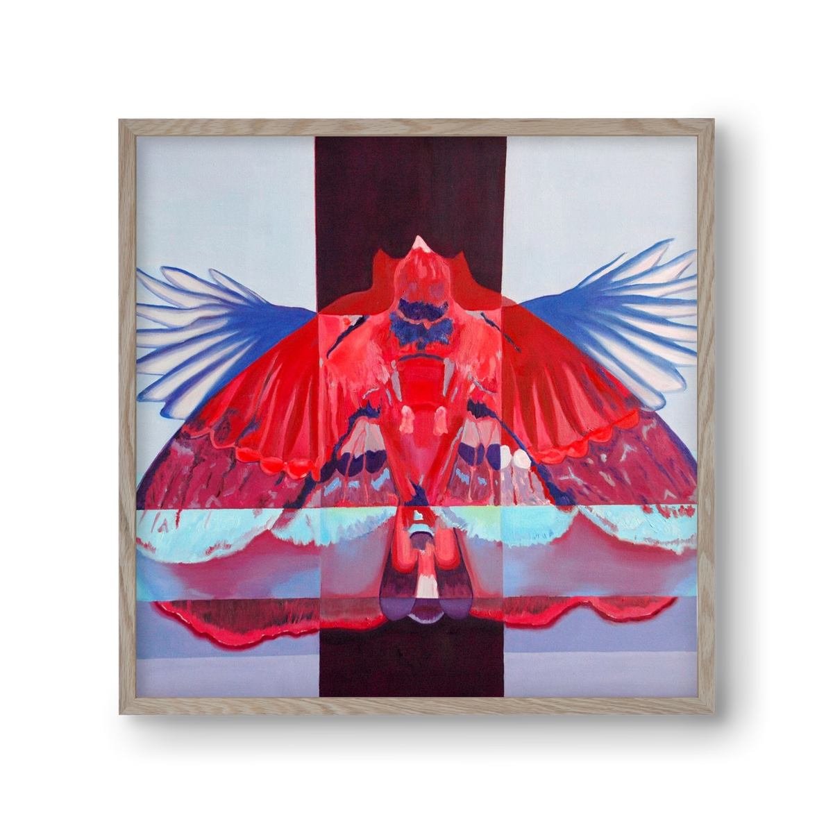 Főnix, 30x30 cm (30x30 cm), Tölgy keret