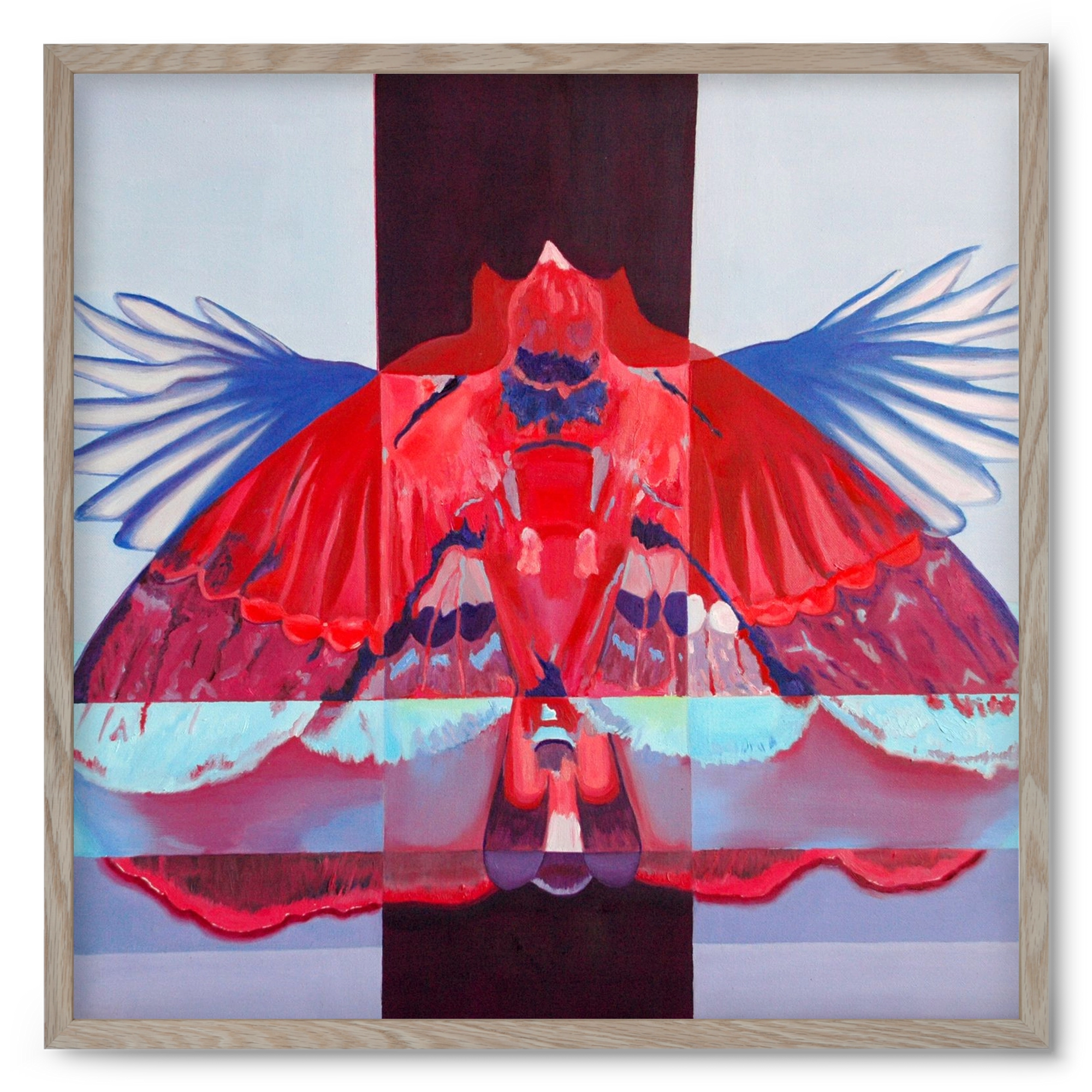 Főnix, 50x50 cm (50x50 cm), Tölgy keret