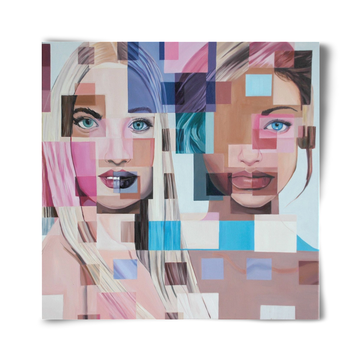 Jövő, 40x40 cm, Keret nélkül