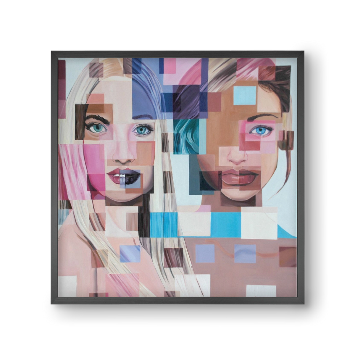 Jövő, 30x30 cm (30x30 cm), Fekete keret