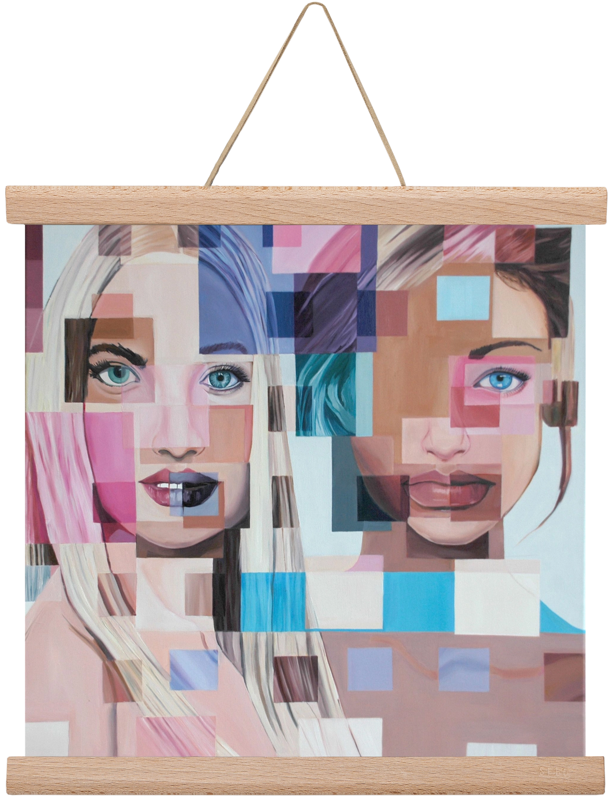 Jövő, 30x30 cm (30x30 cm), Tölgy akasztó