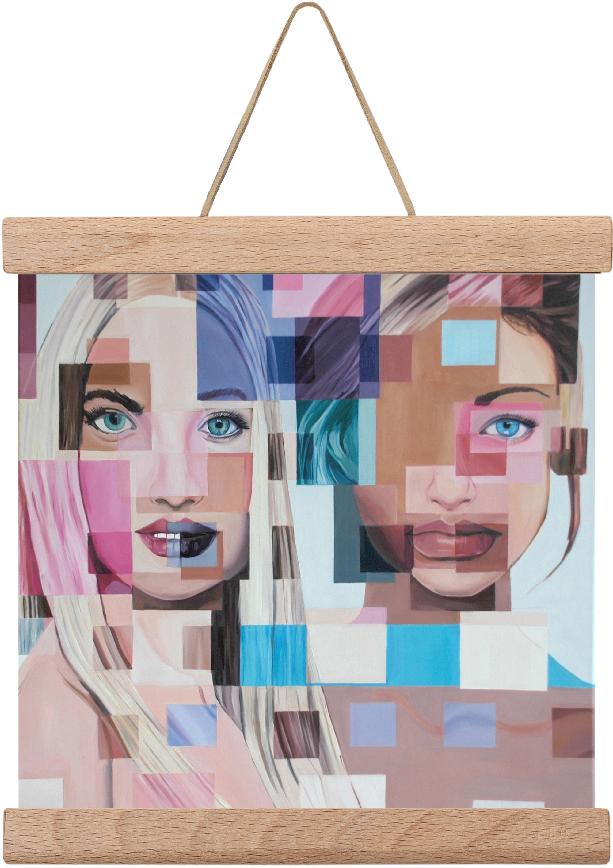 Jövő, 20x20 cm (20x20 cm), Tölgy akasztó