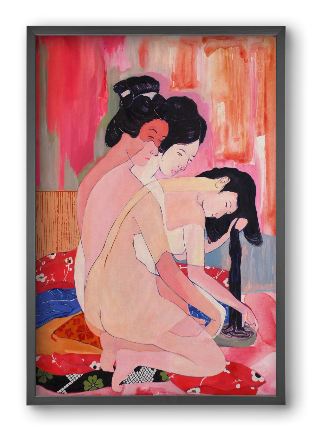 Gésa, 40x60 cm (40x60 cm), Fekete keret