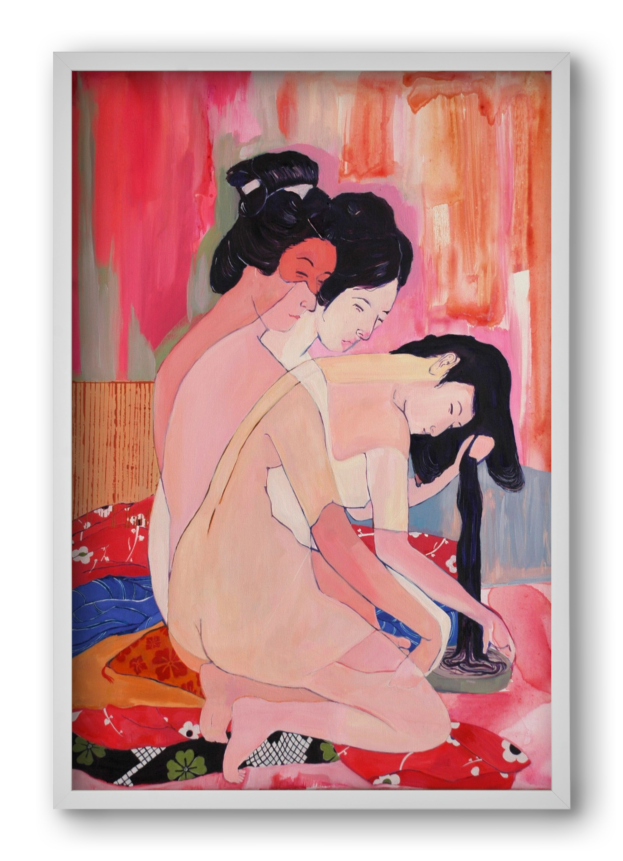 Gésa, 40x60 cm (40x60 cm), Fehér keret