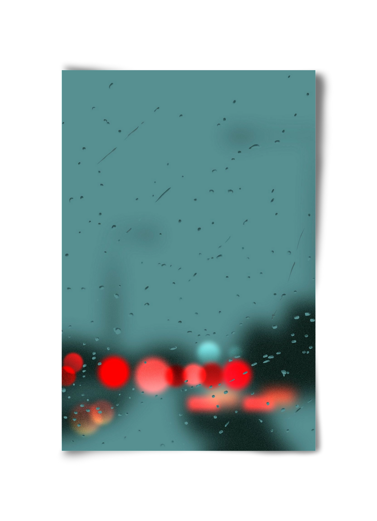 winter tuesday , 30x45 cm, Keret nélkül