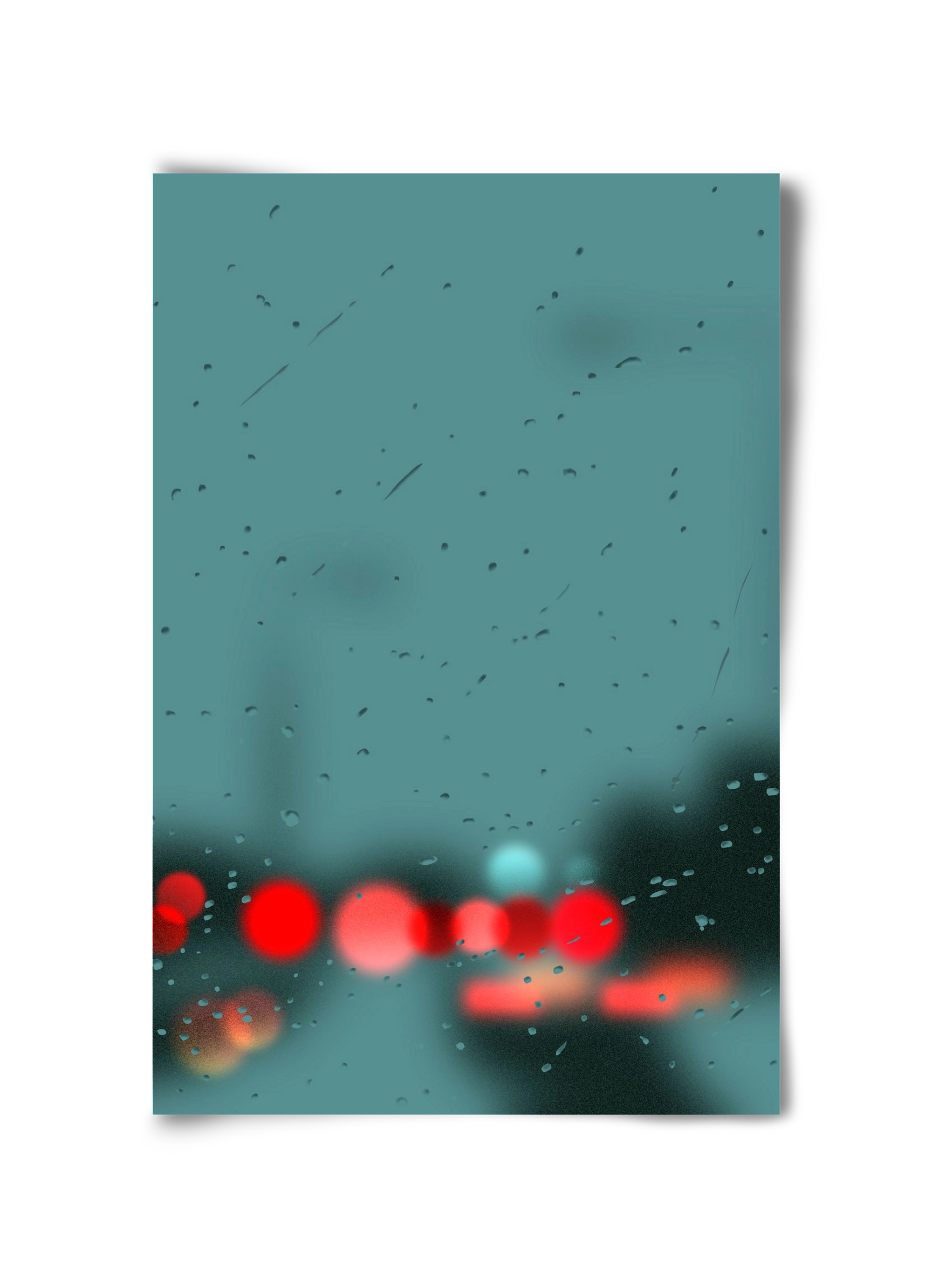 winter tuesday , 30x45 cm, Keret nélkül