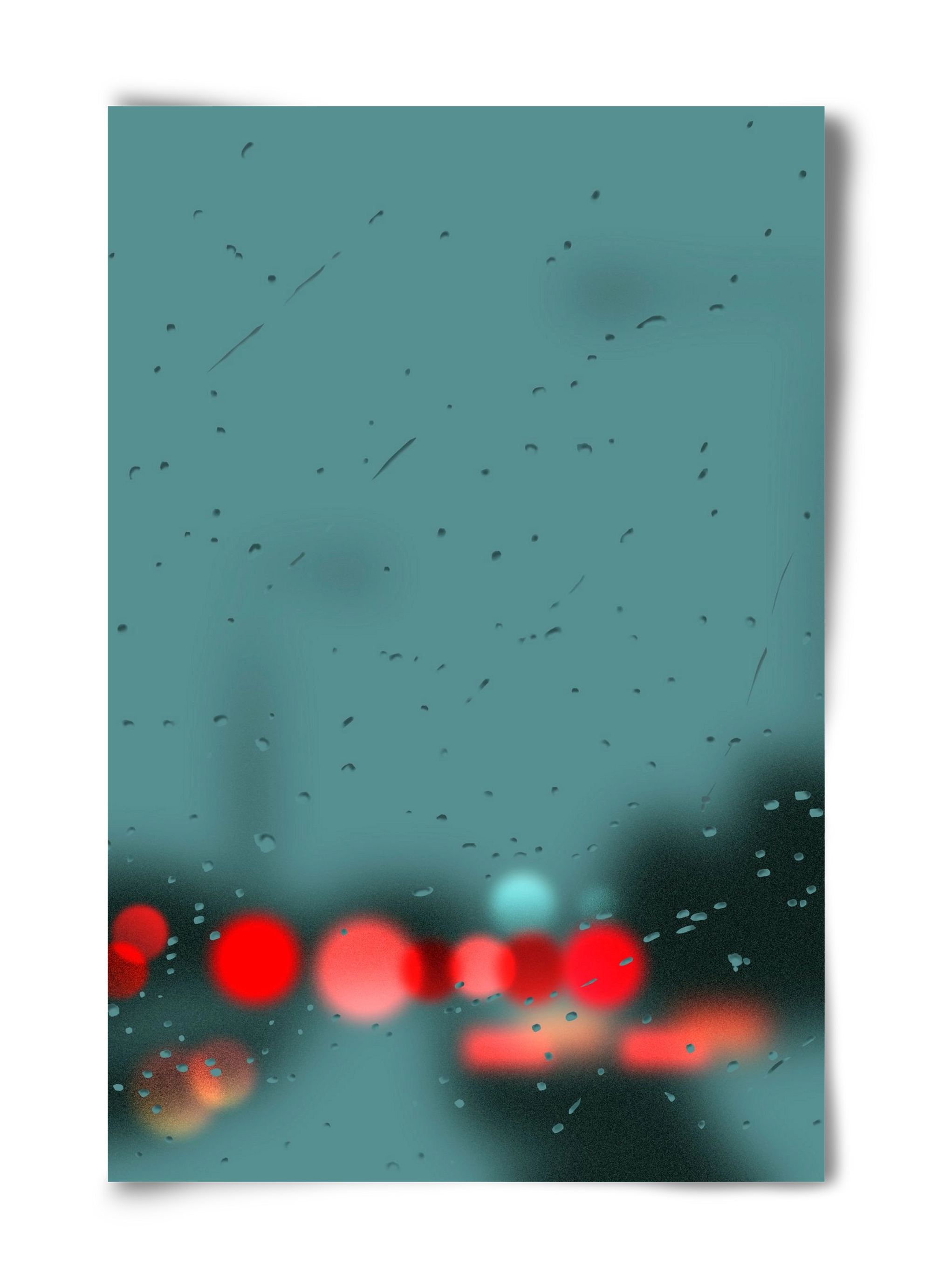 winter tuesday , 40x60 cm, Keret nélkül