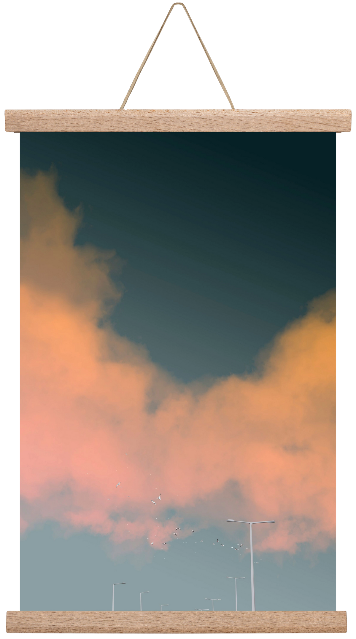 spring tuesday, 30x45 cm (30x45 cm), Tölgy akasztó