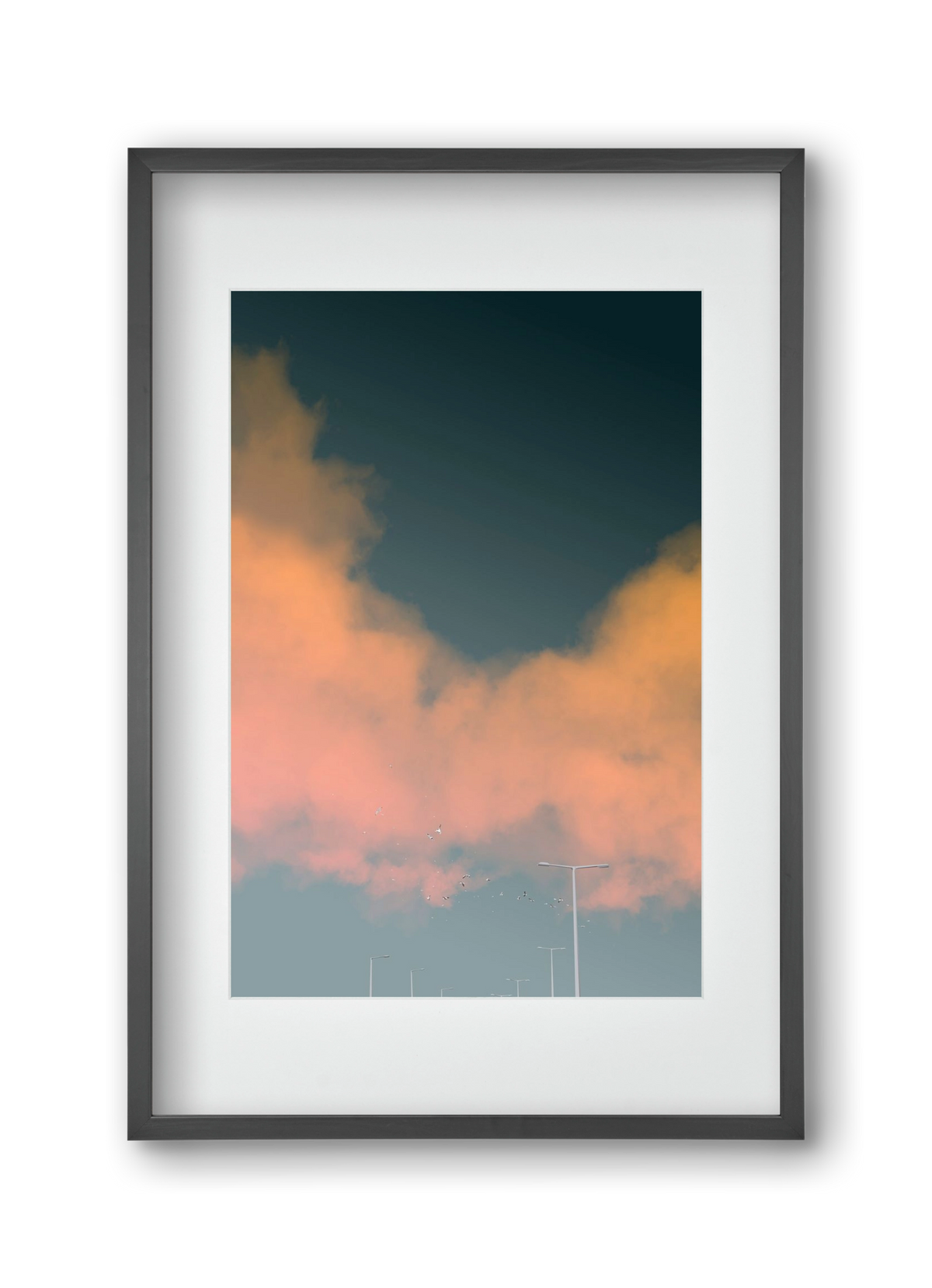 spring tuesday, 30x45 cm (20x30 cm), Fekete keret, paszpartuval