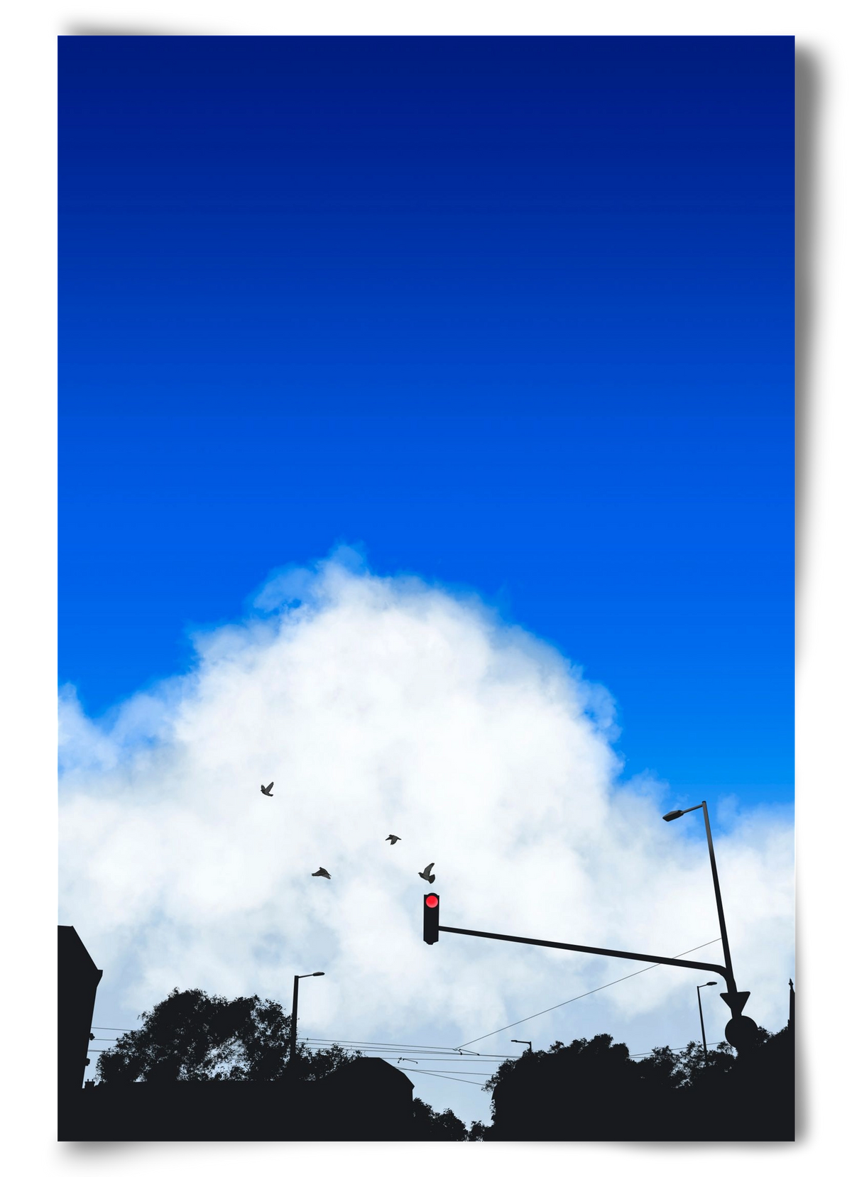 summer tuesday, 60x90 cm, Keret nélkül