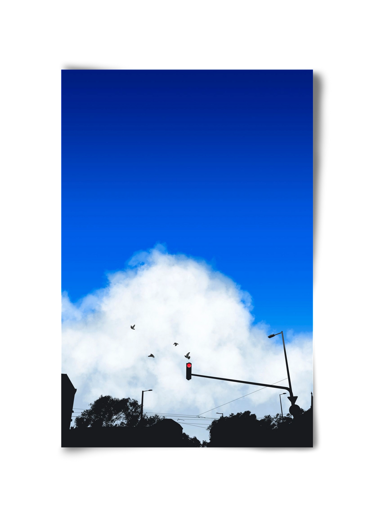 summer tuesday, 30x45 cm, Keret nélkül