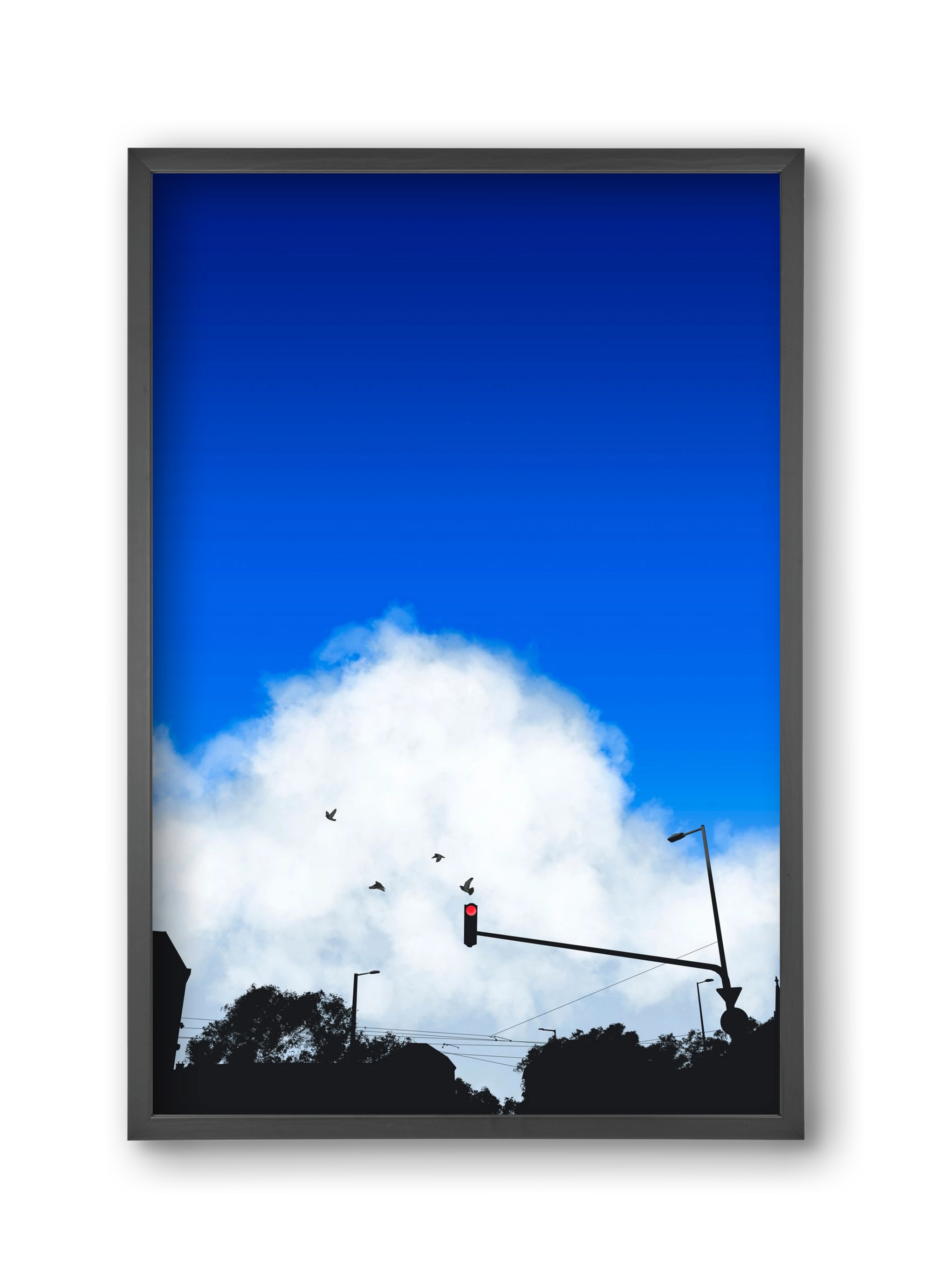 summer tuesday, 30x45 cm (30x45 cm), Fekete keret