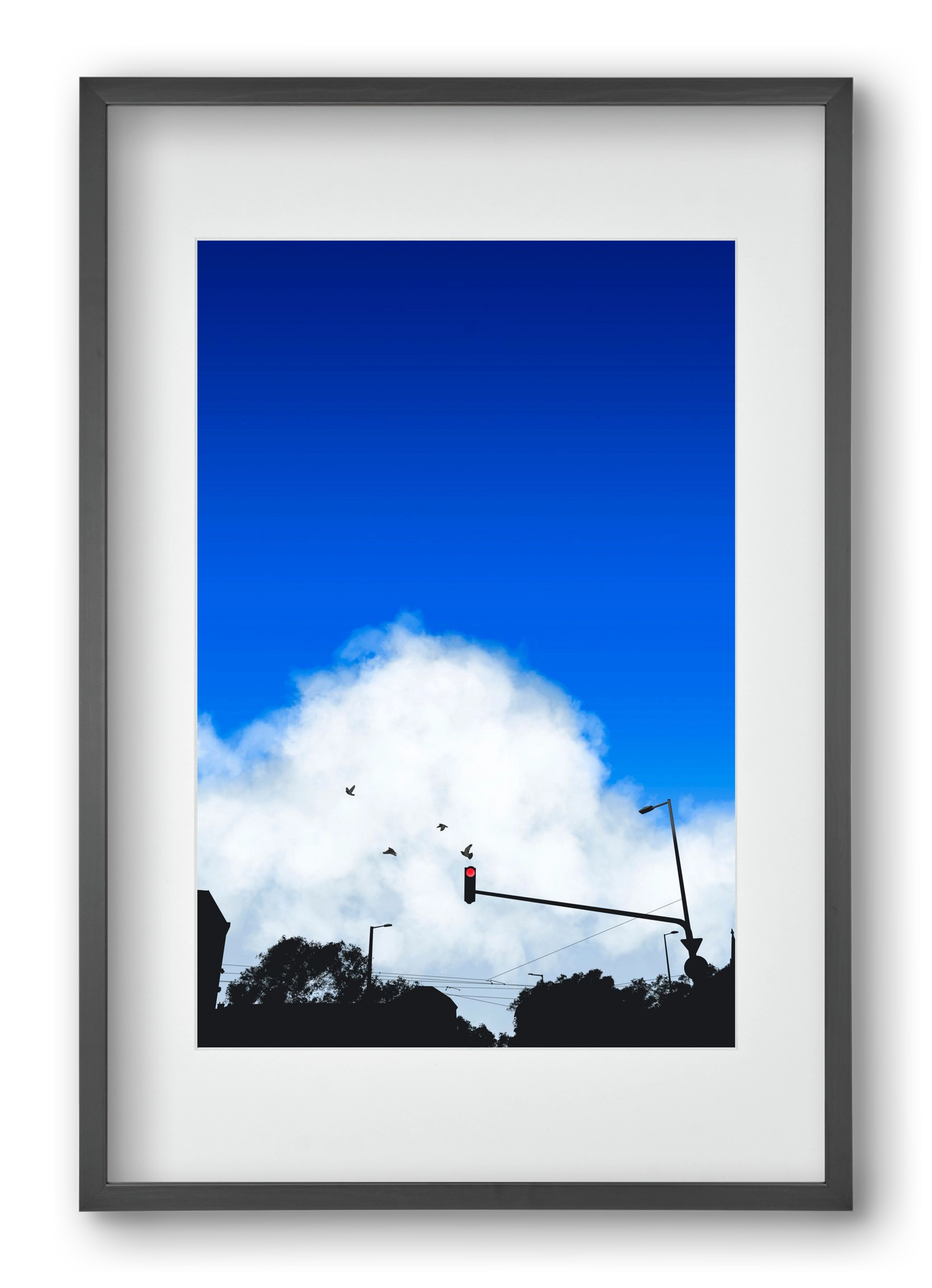 summer tuesday, 40x60 cm (30x45 cm), Fekete keret, paszpartuval