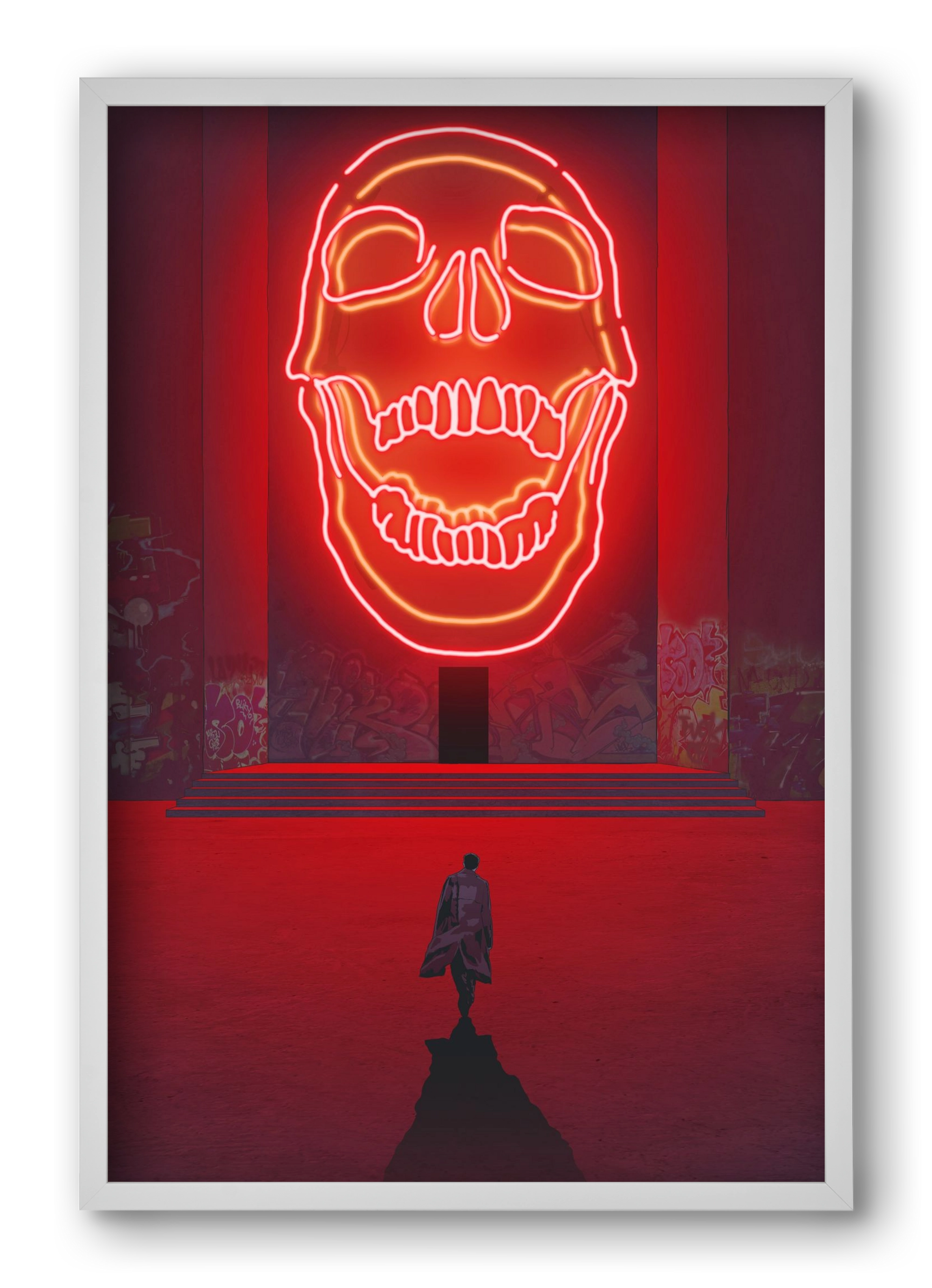 Temple of Passions, 40x60 cm (40x60 cm), Fehér keret