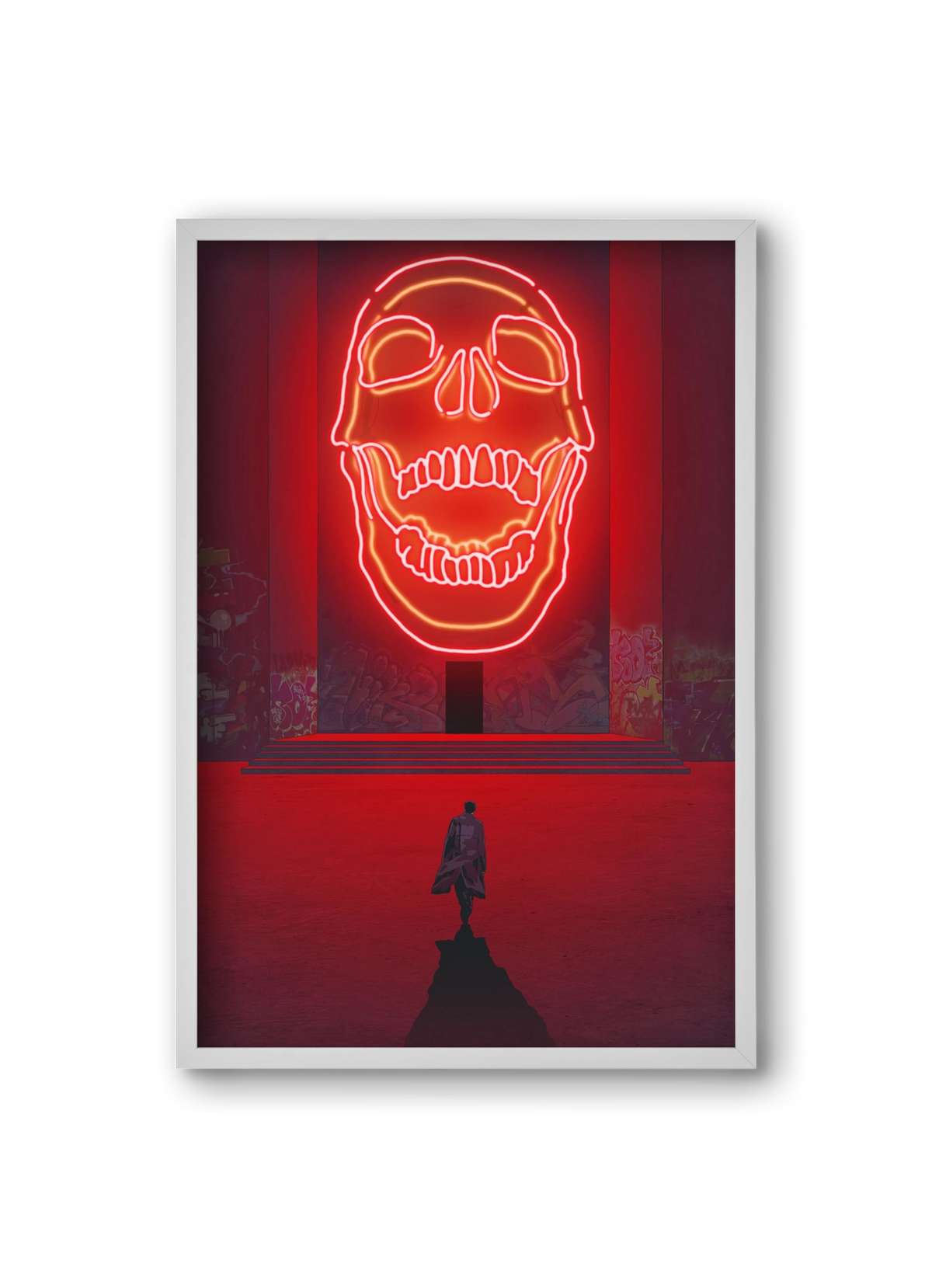 Temple of Passions, 20x30 cm (20x30 cm), Fehér keret