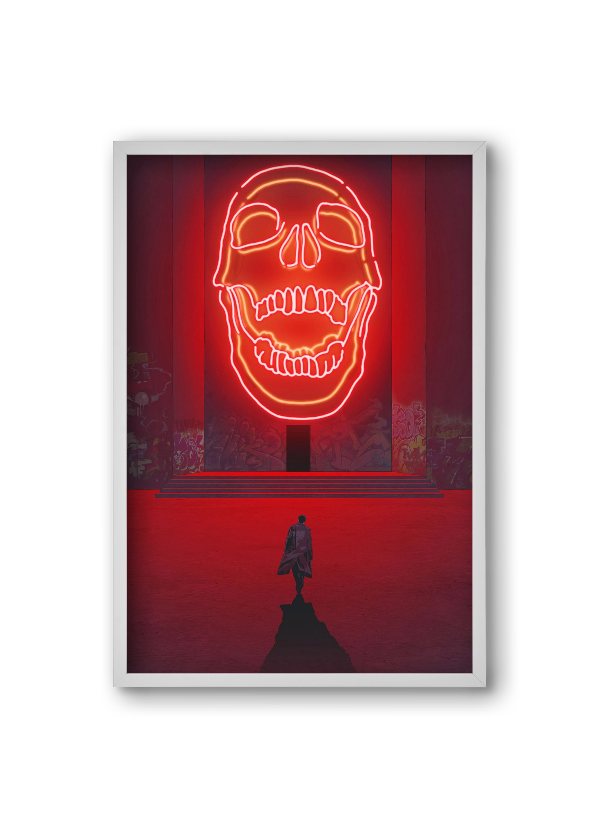 Temple of Passions, 20x30 cm (20x30 cm), Fehér keret